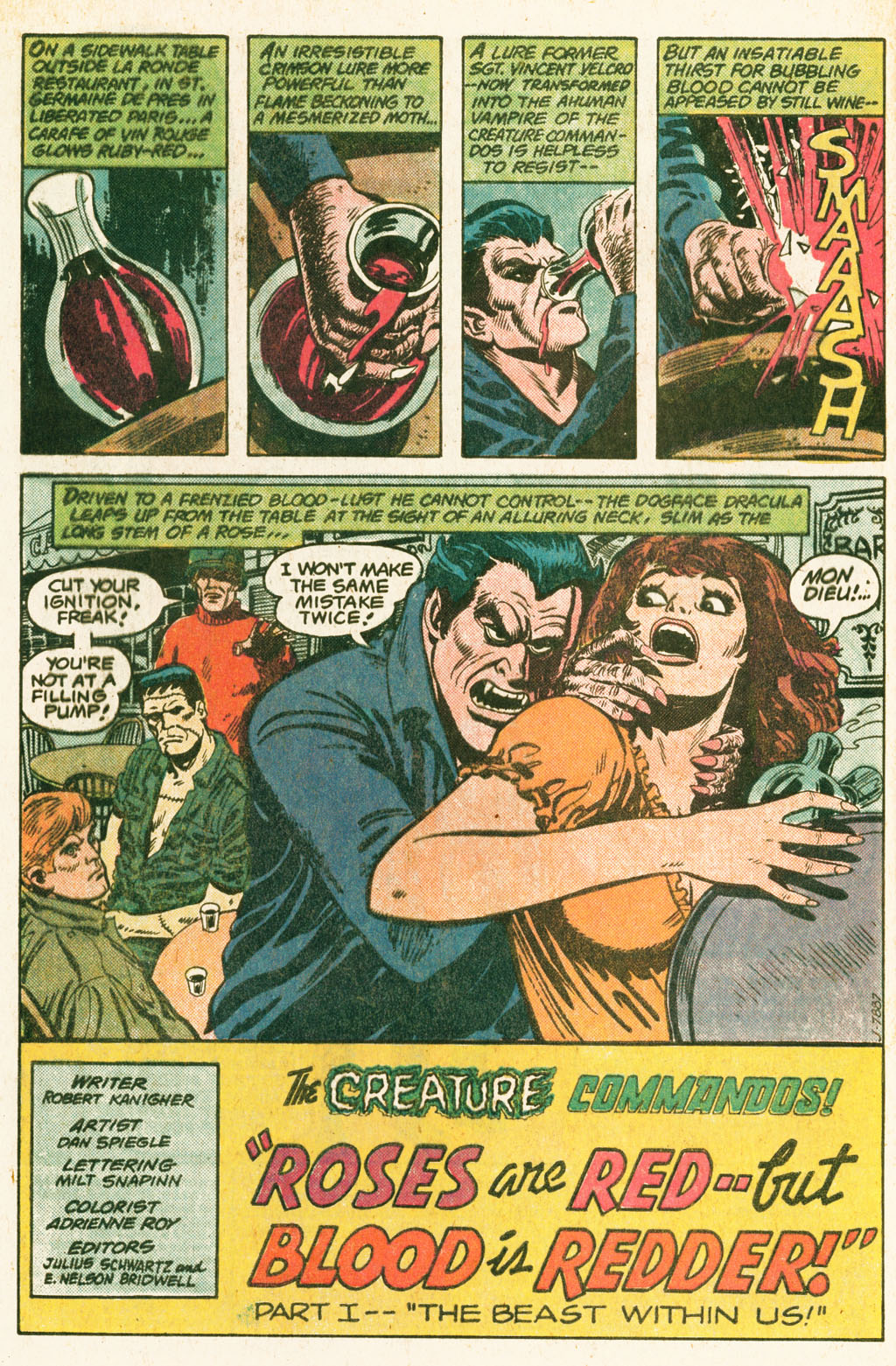 Read online Weird War Tales (1971) comic -  Issue #109 - 4