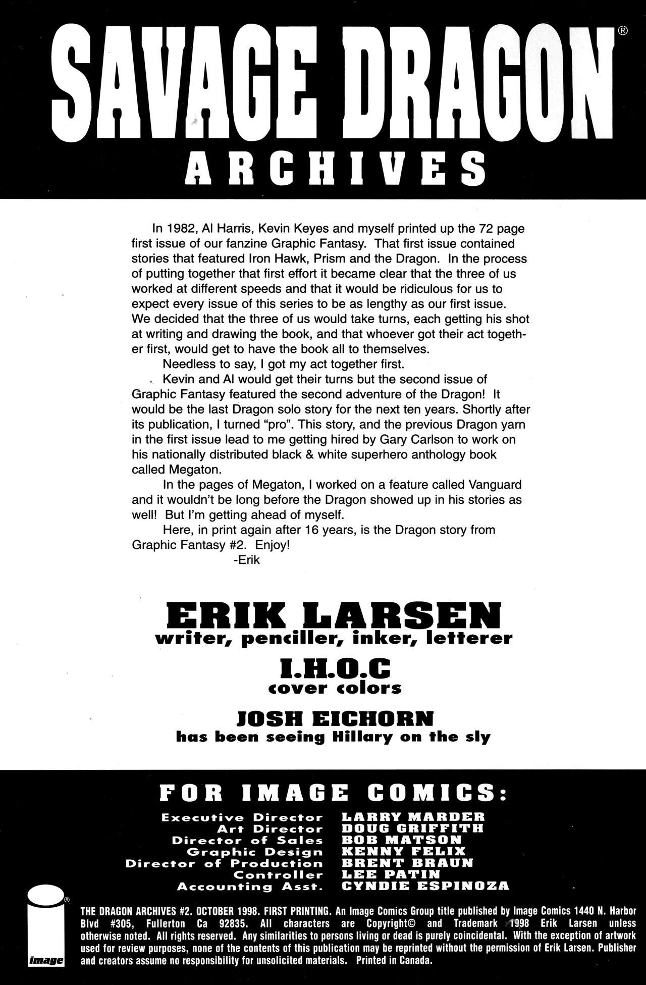 Read online Savage Dragon: Archives (1998) comic -  Issue #2 - 2