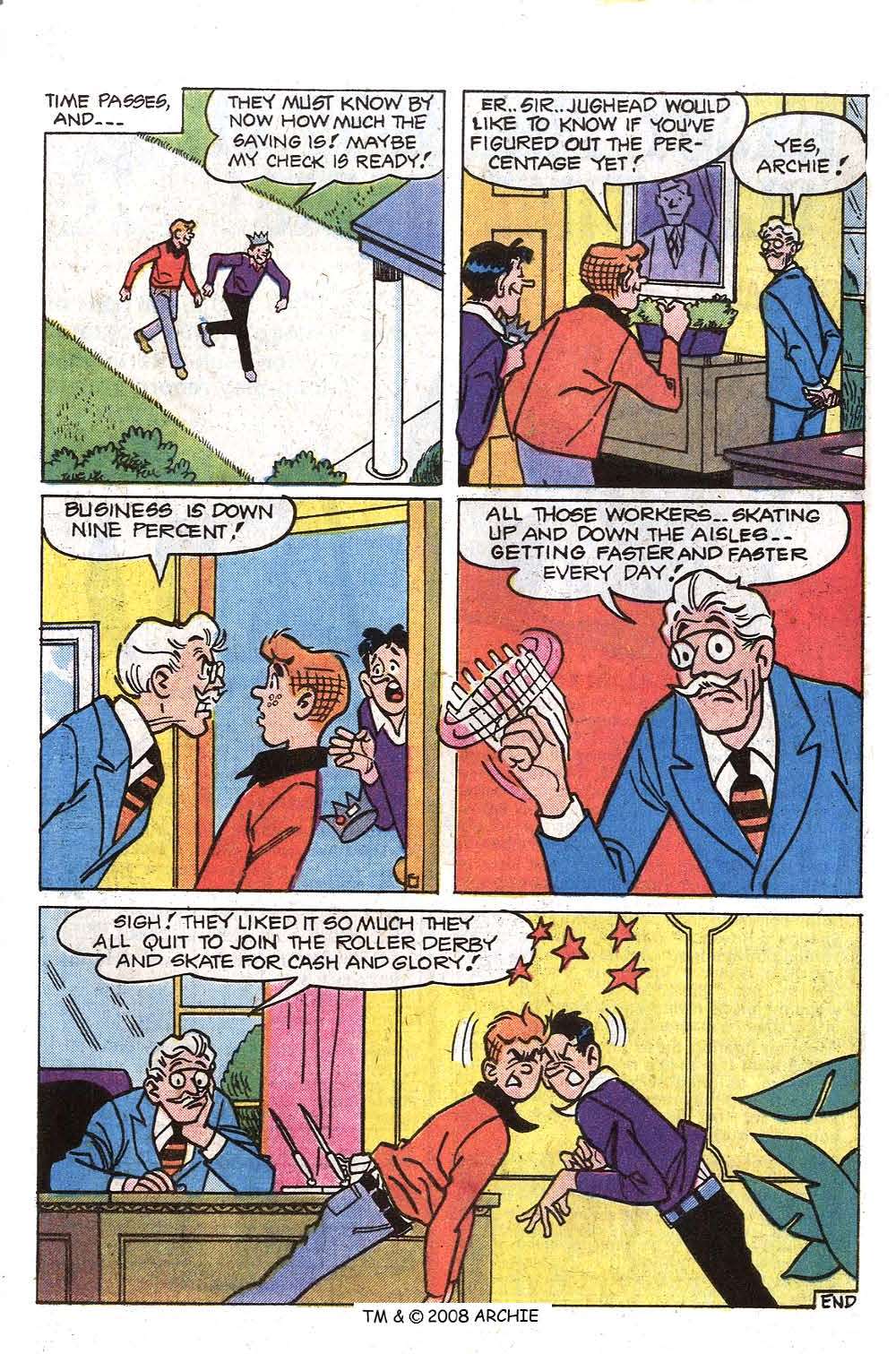 Read online Jughead (1965) comic -  Issue #268 - 33