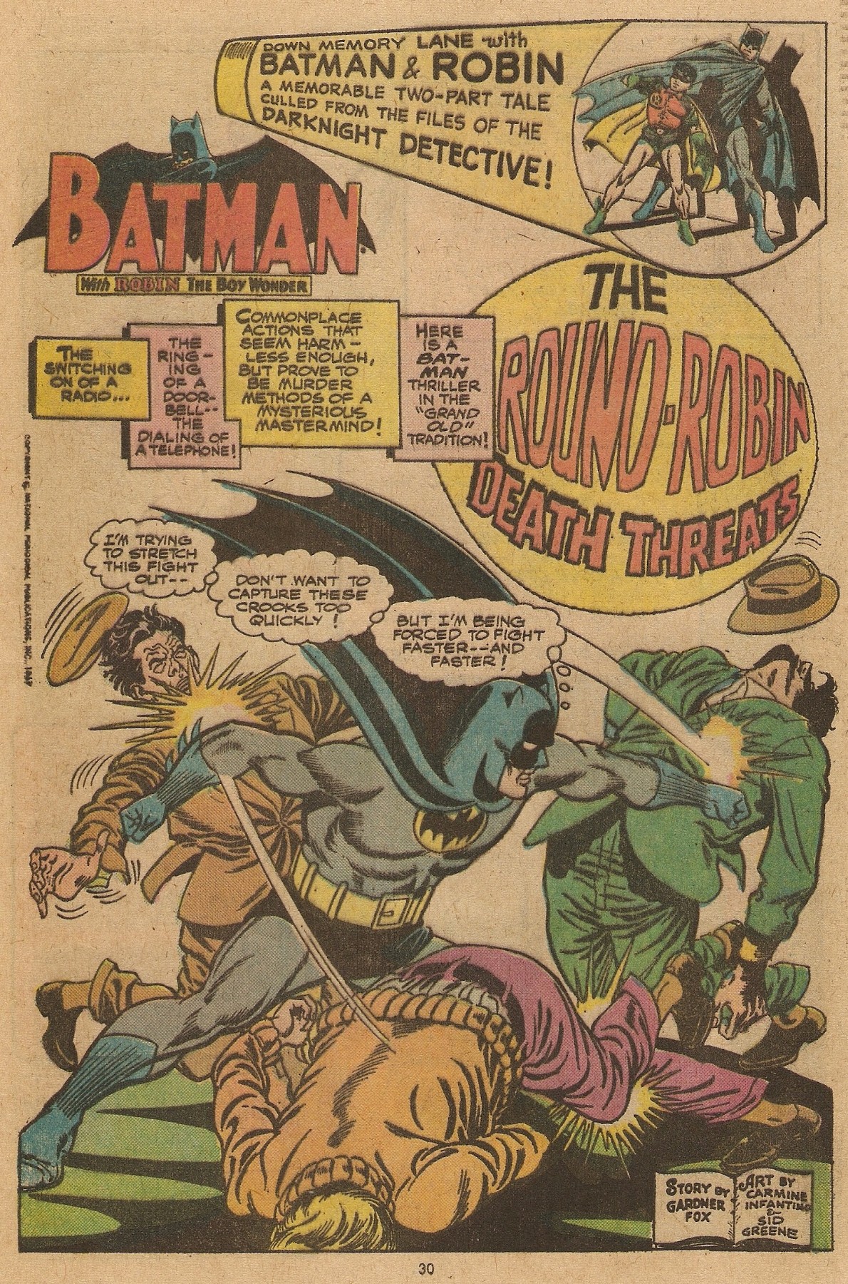 Read online Batman (1940) comic -  Issue #262 - 30