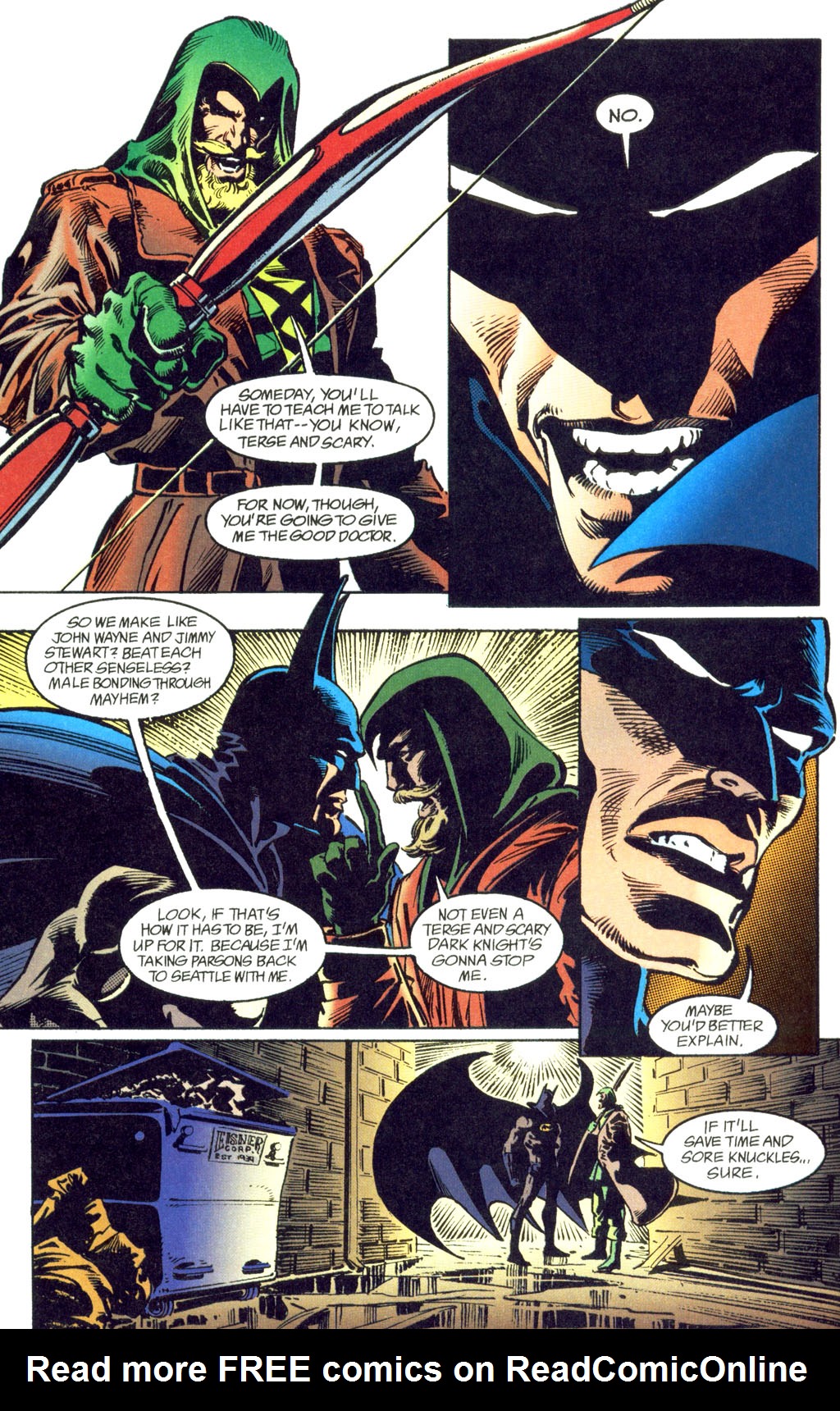 Read online Batman/Green Arrow: The Poison Tomorrow comic -  Issue # Full - 7