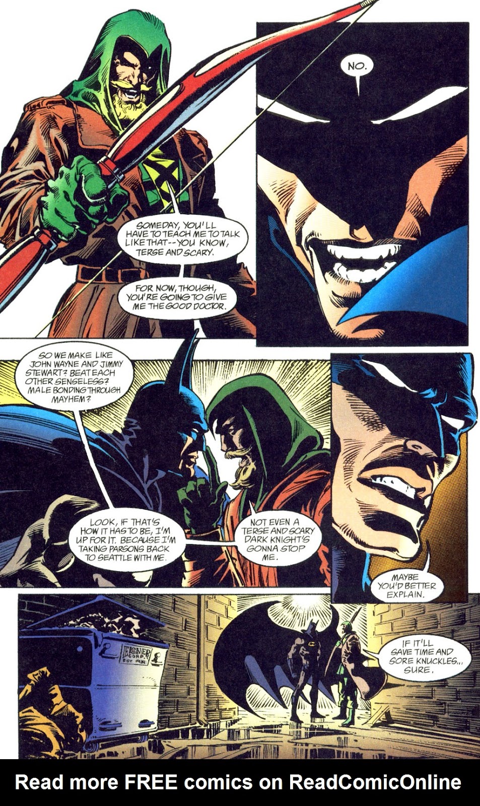 Batman/Green Arrow: The Poison Tomorrow issue Full - Page 7