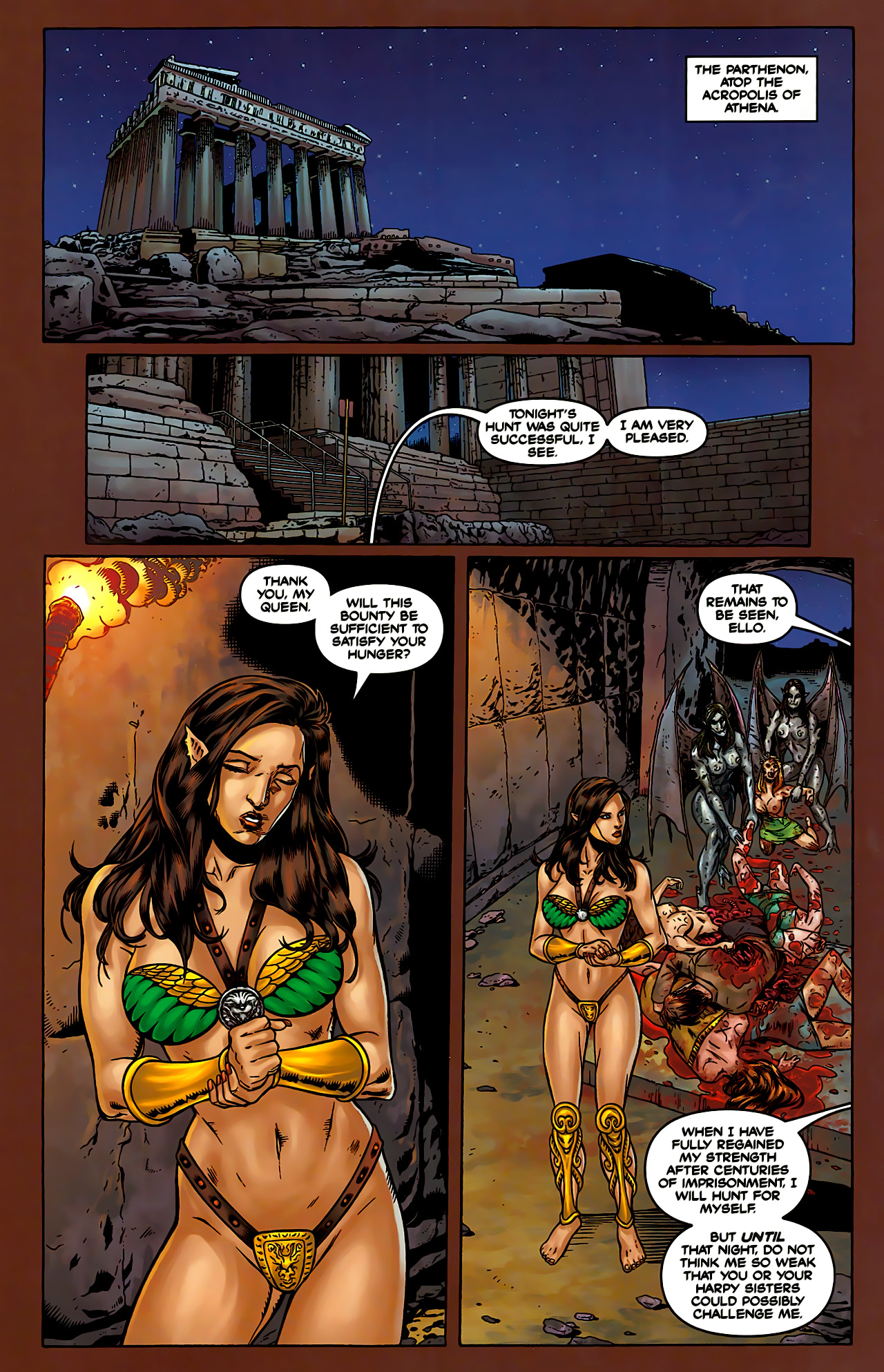 Read online War Goddess comic -  Issue #5 - 11
