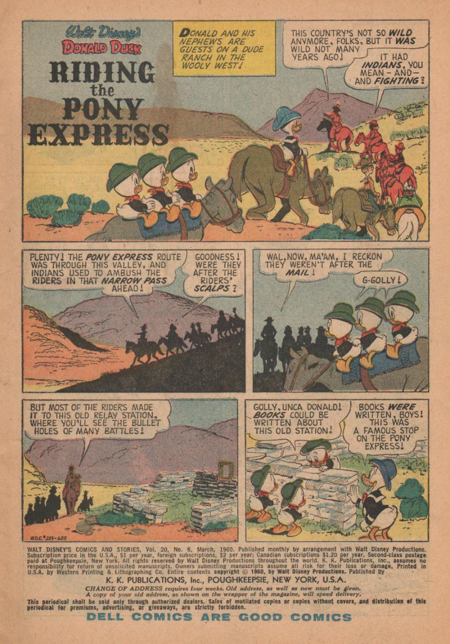 Read online Walt Disney's Comics and Stories comic -  Issue #234 - 3