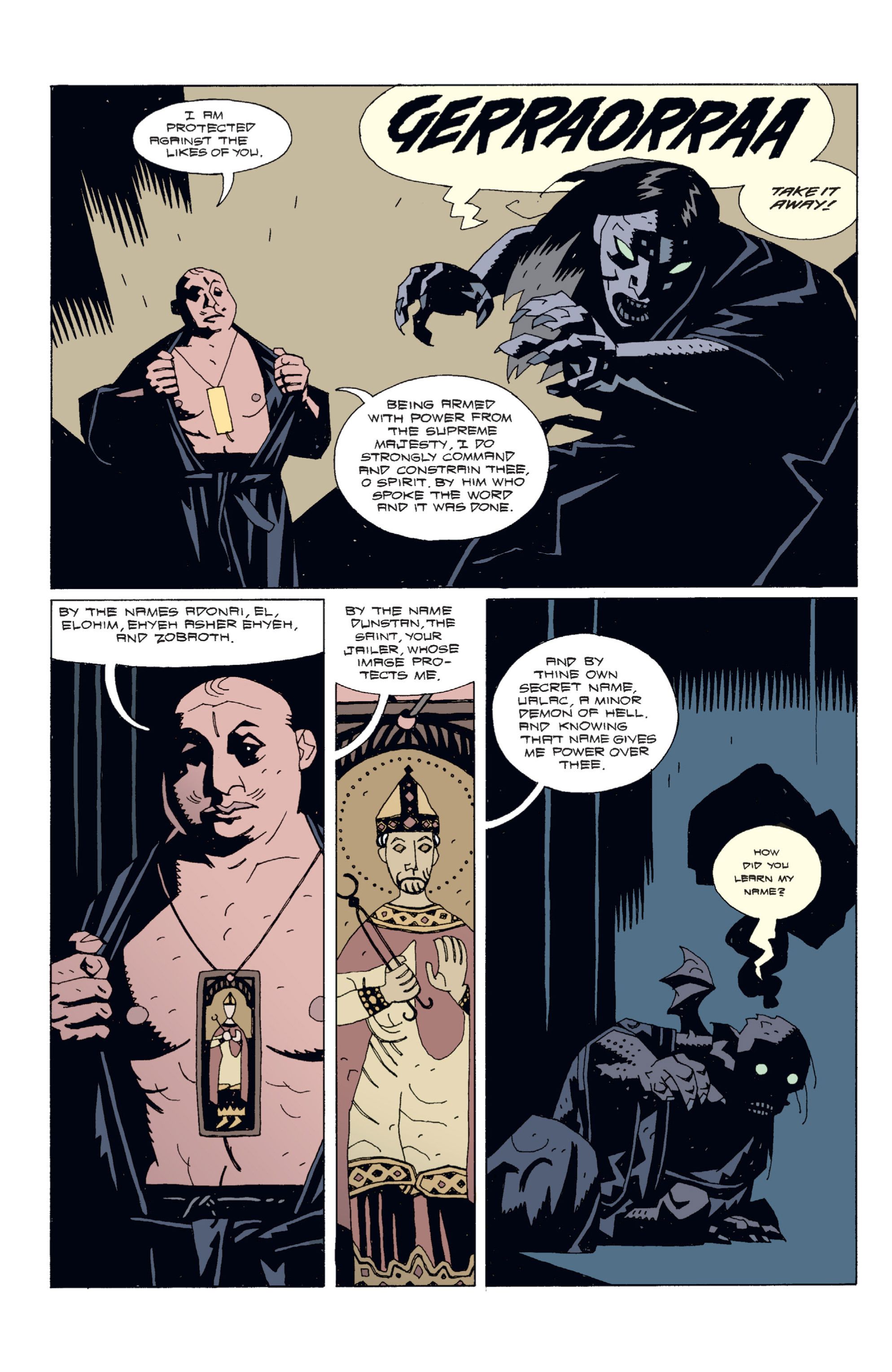 Read online Hellboy comic -  Issue #4 - 87
