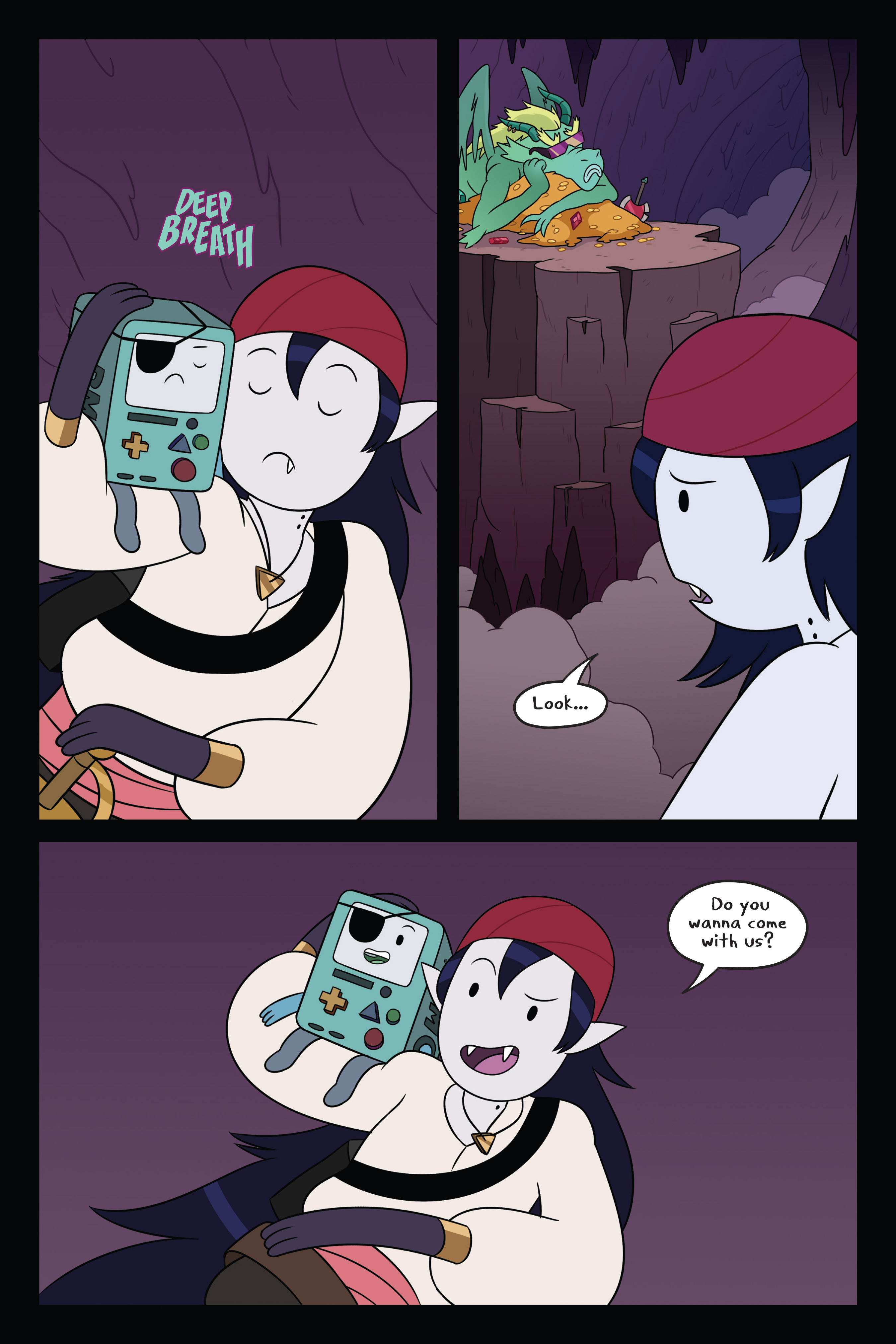 Read online Adventure Time: Marceline the Pirate Queen comic -  Issue # TPB - 95