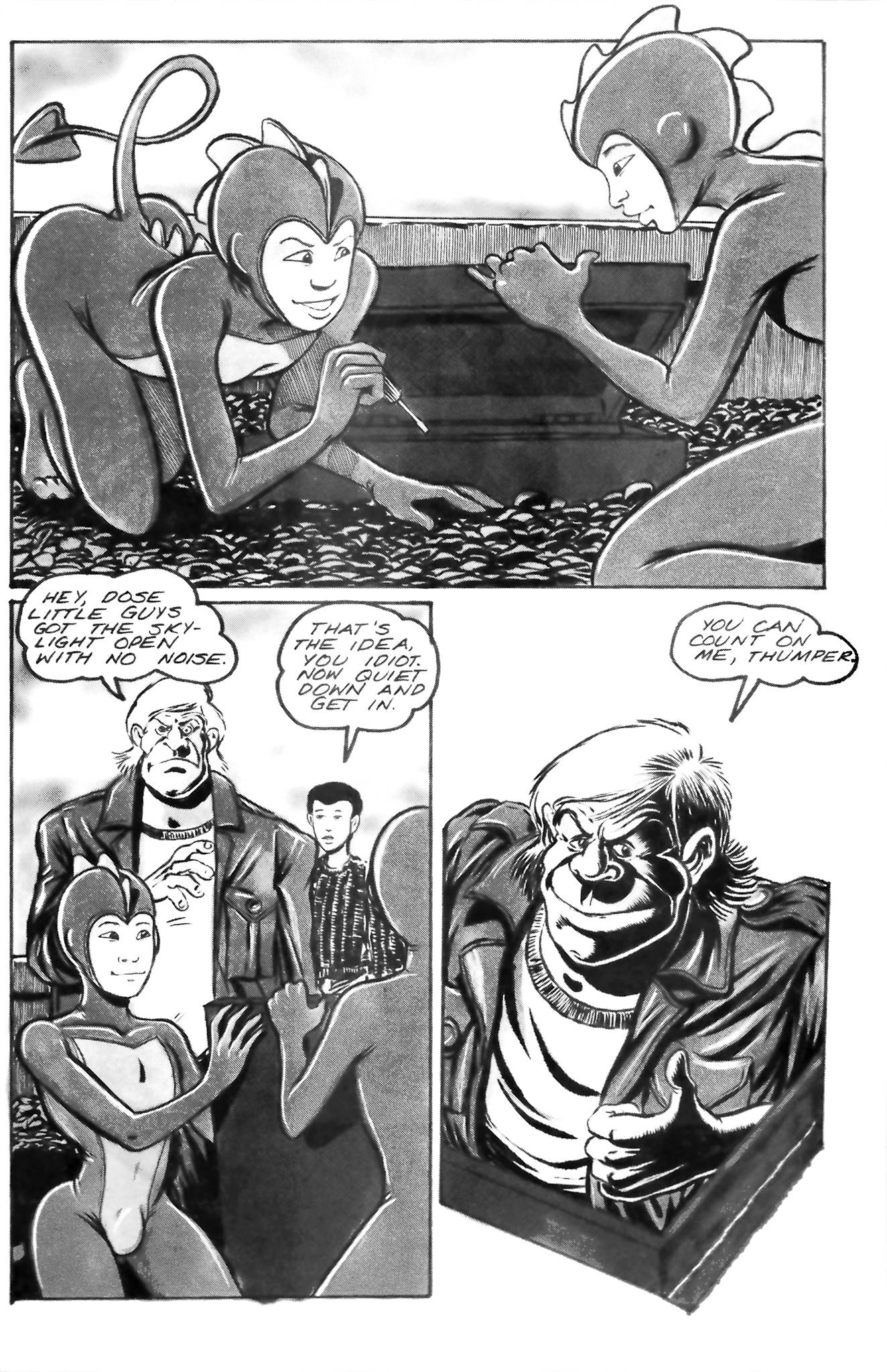 Read online Leather & Lace (1989) comic -  Issue #2 - 9