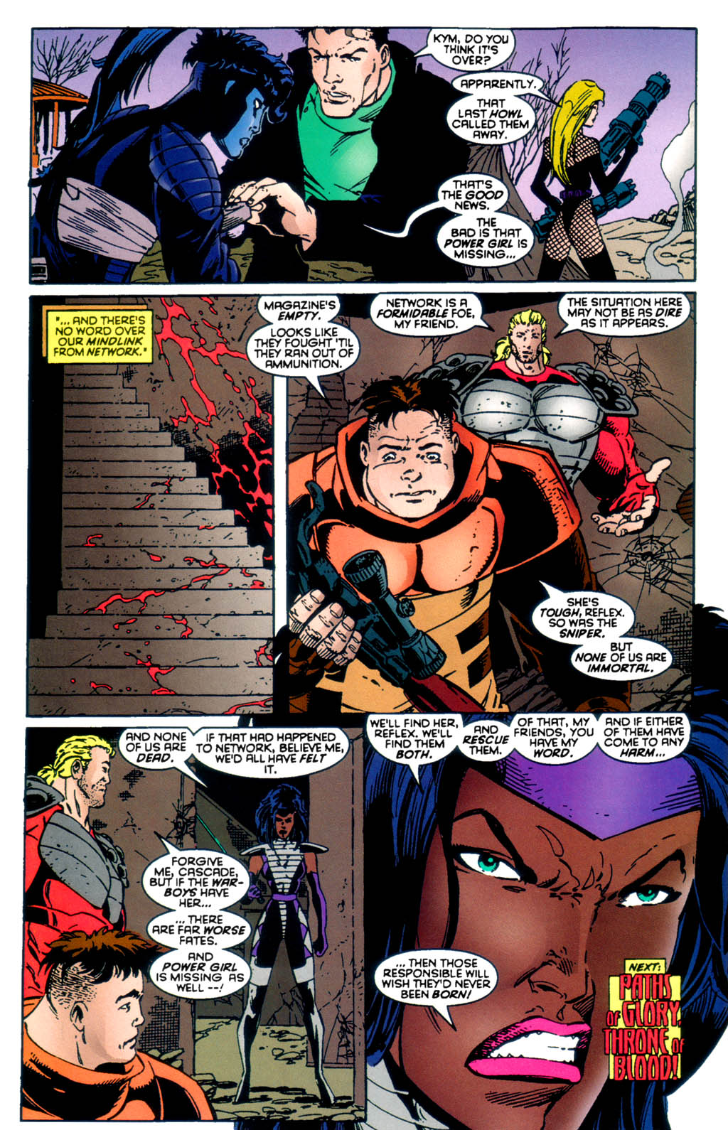 Read online Sovereign Seven comic -  Issue #32 - 22