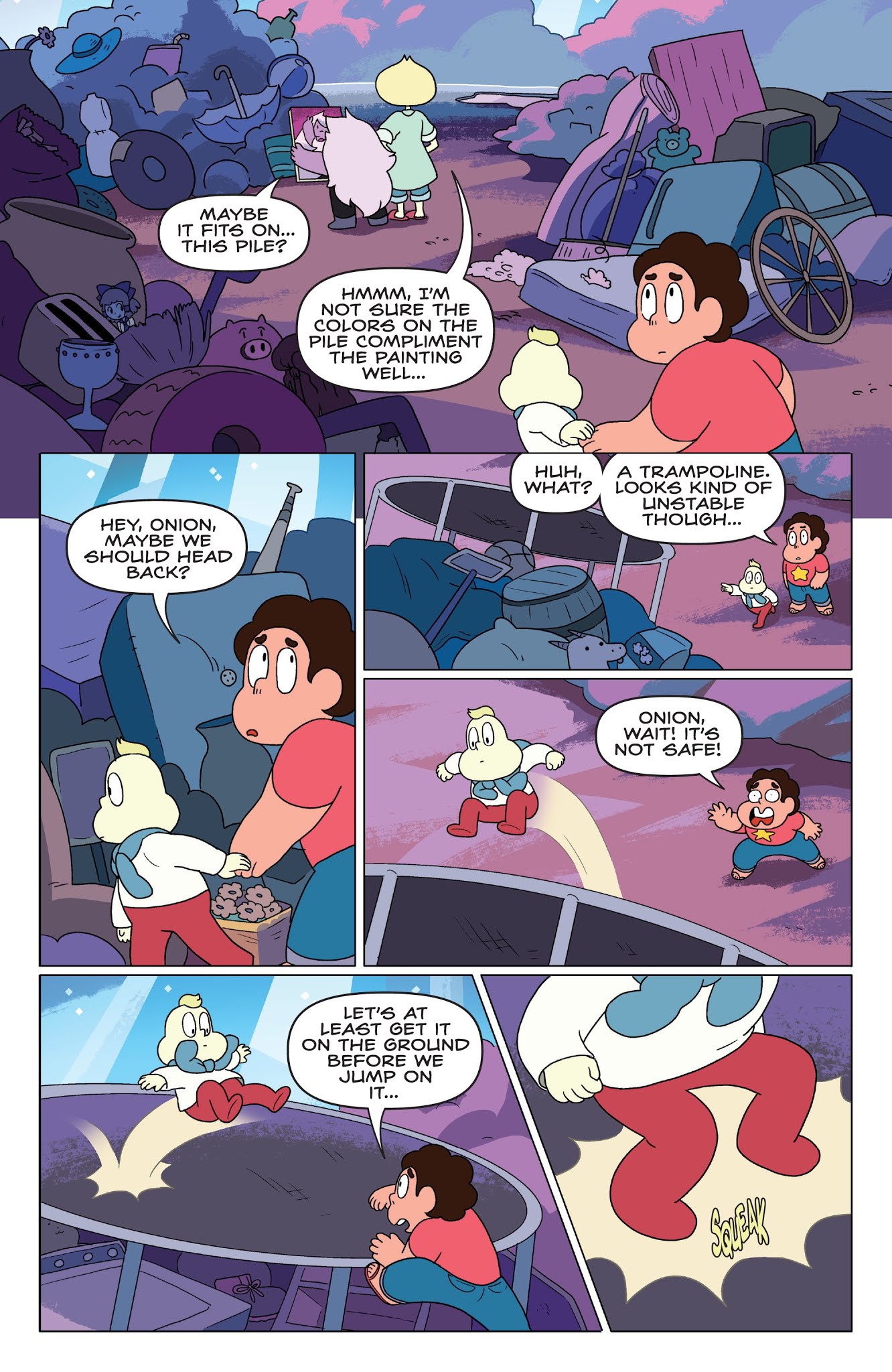 Read online Steven Universe Ongoing comic -  Issue #22 - 12