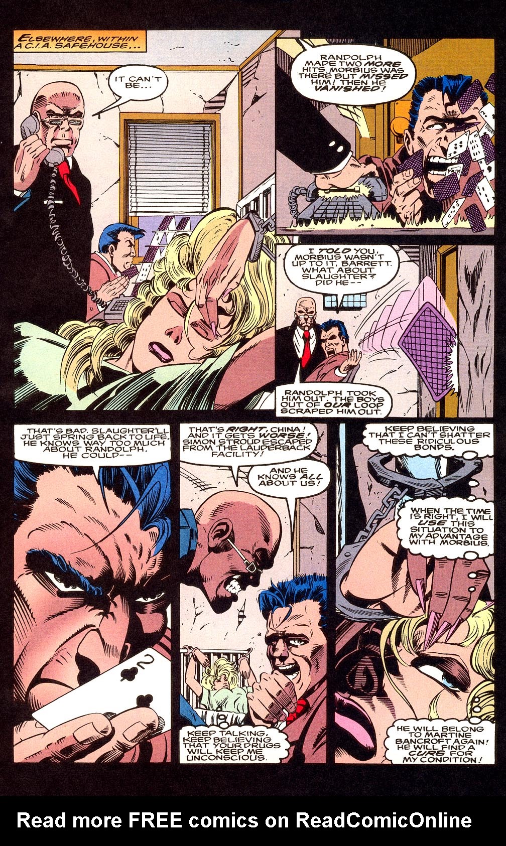 Read online Morbius: The Living Vampire (1992) comic -  Issue #22 - 11