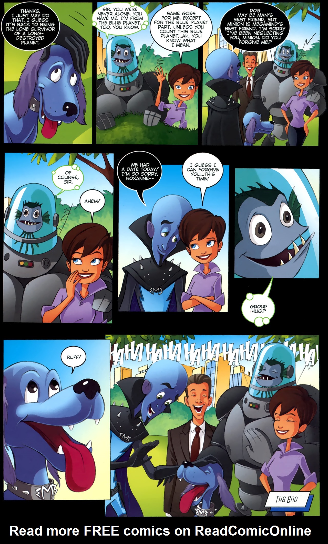 Read online Megamind: Bad. Blue. Brilliant. comic -  Issue #3 - 22