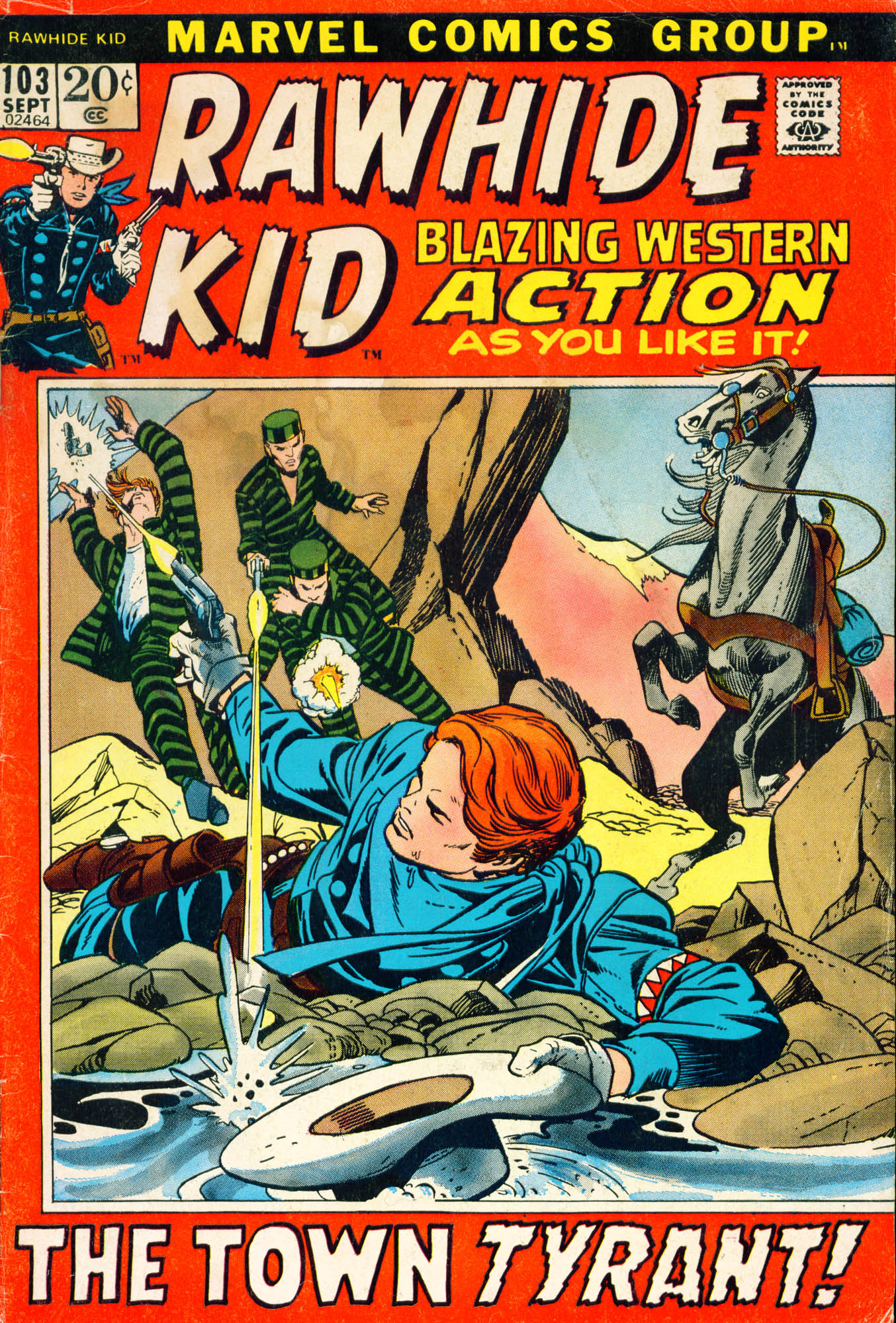 Read online The Rawhide Kid comic -  Issue #103 - 1