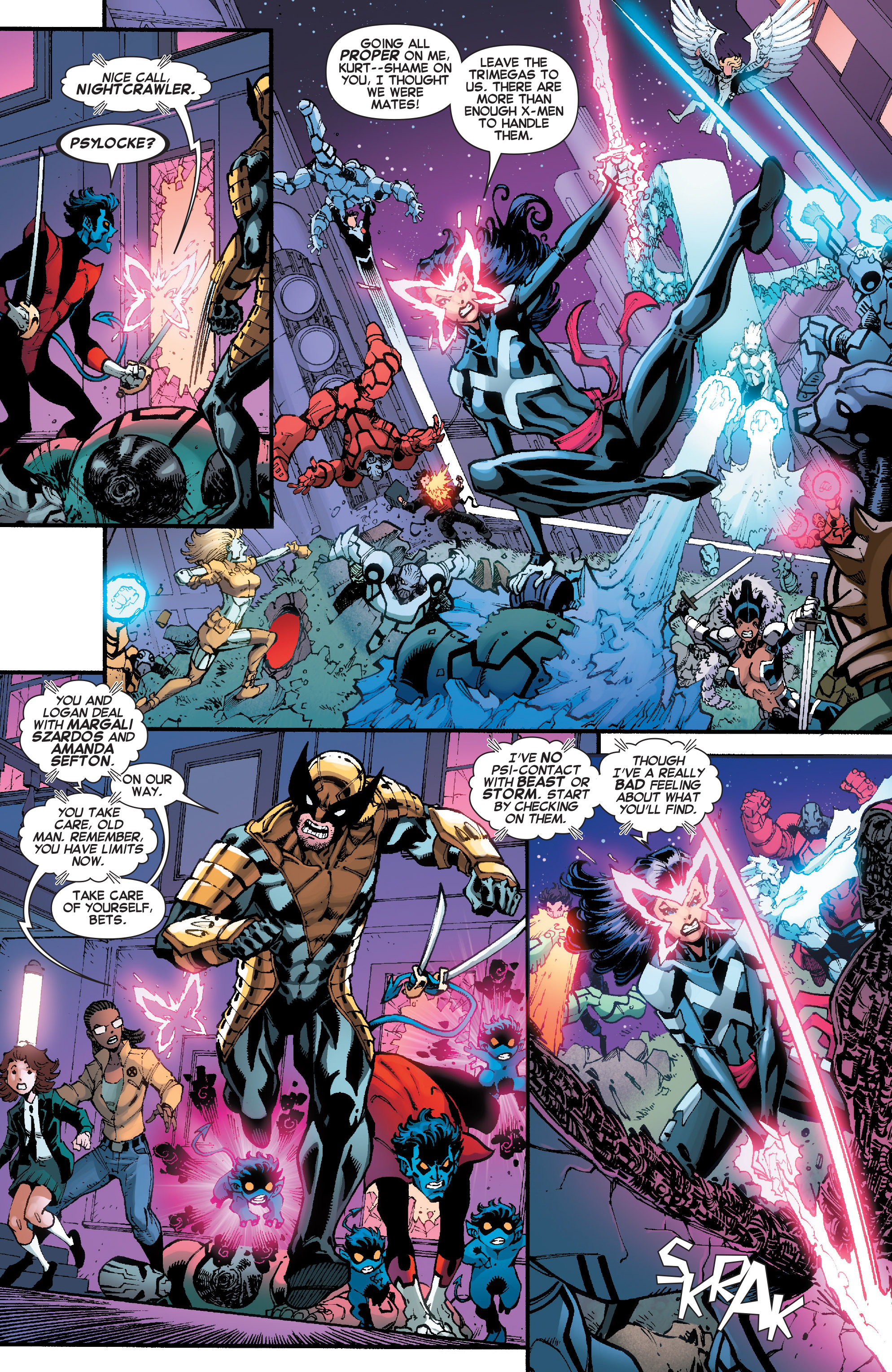 Read online Nightcrawler (2014) comic -  Issue #4 - 5