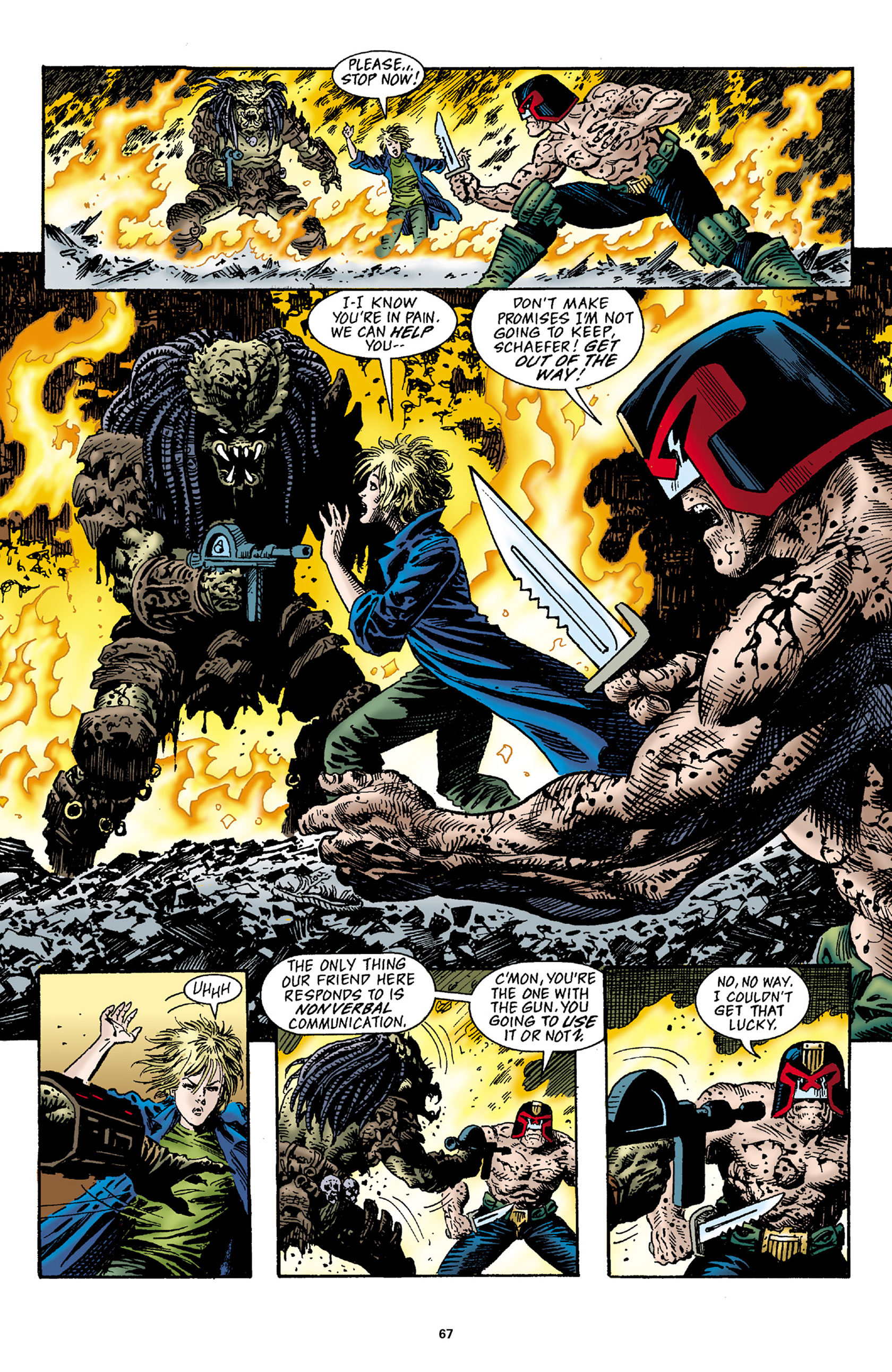 Read online Predator vs. Judge Dredd vs. Aliens: Incubus and Other Stories comic -  Issue # TPB (Part 1) - 67
