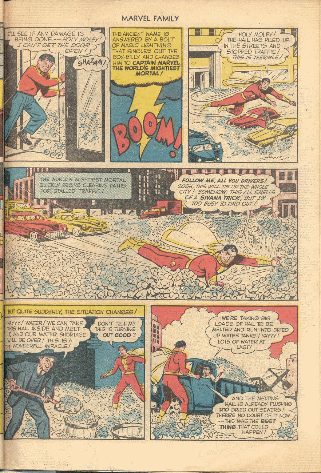 Read online The Marvel Family comic -  Issue #50 - 44