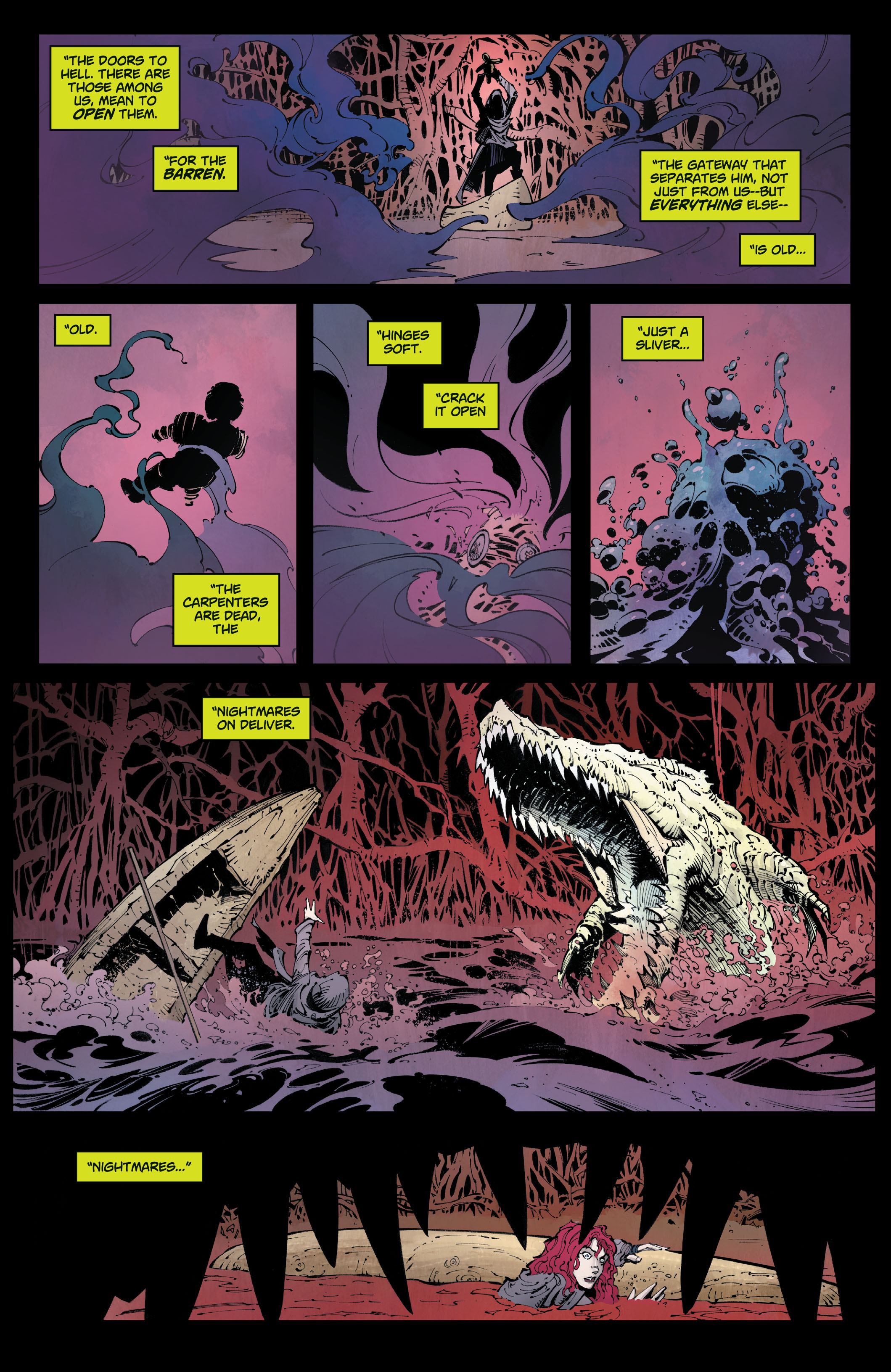 Read online Swamp Thing: Roots of Terror The Deluxe Edition comic -  Issue # TPB (Part 1) - 55