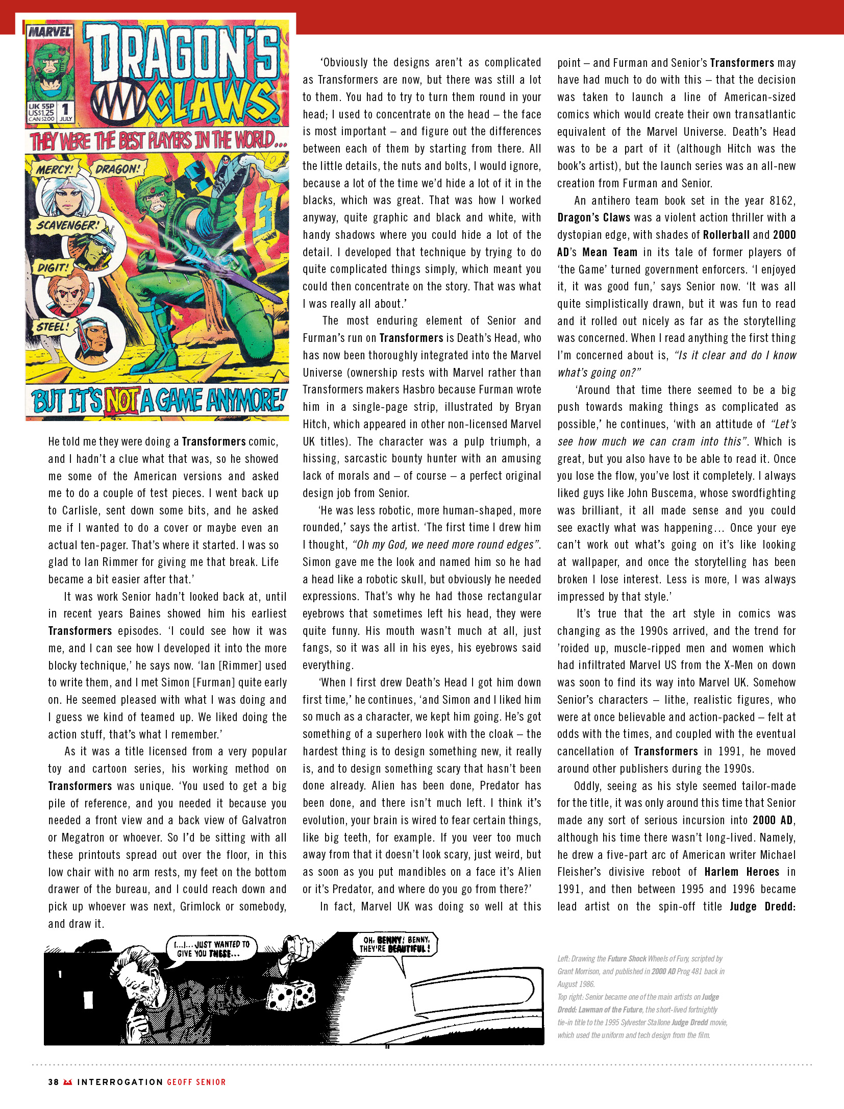 Read online Judge Dredd Megazine (Vol. 5) comic -  Issue #408 - 38