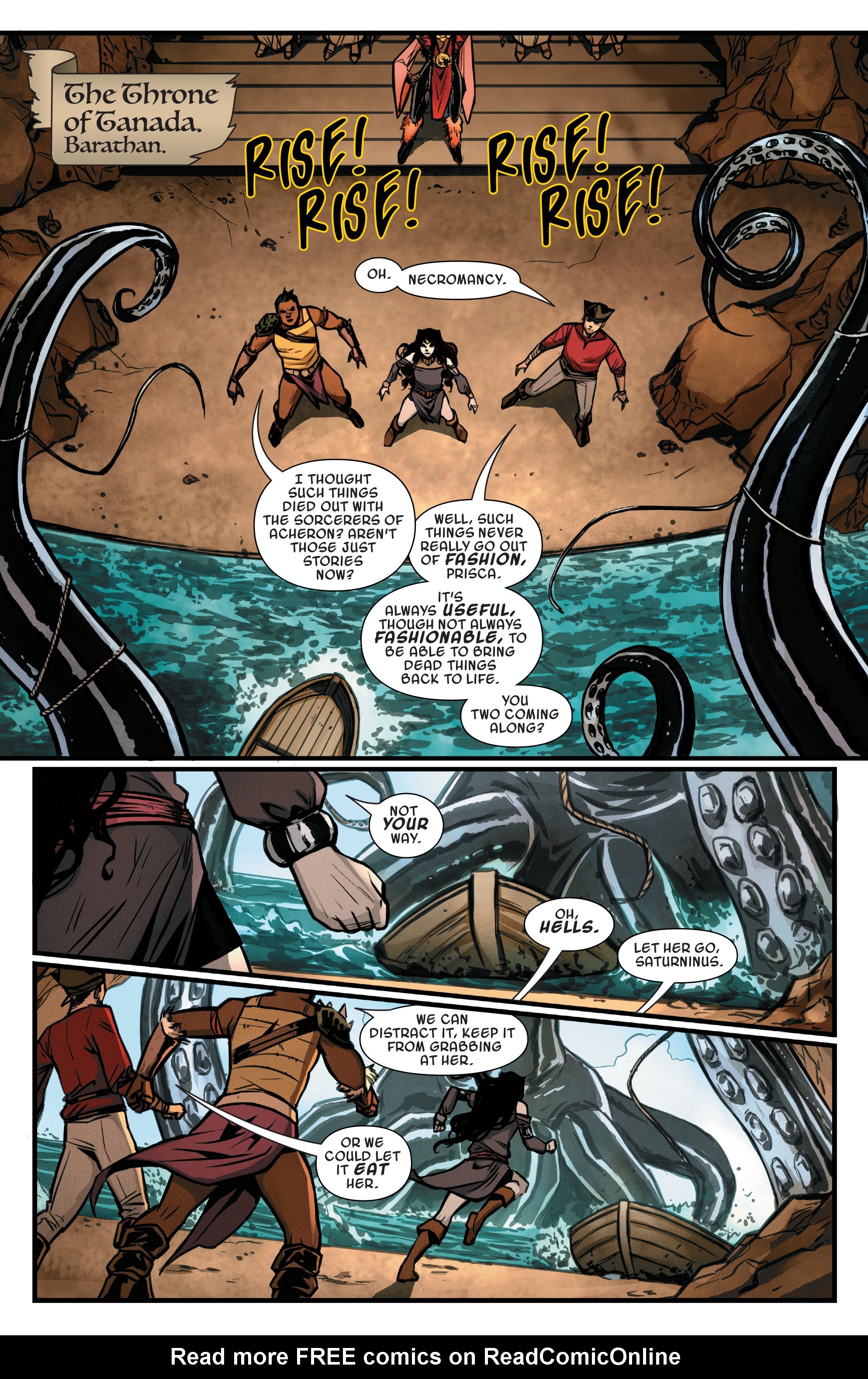 Read online Age of Conan: Belit, Queen of the Black Coast comic -  Issue #3 - 5