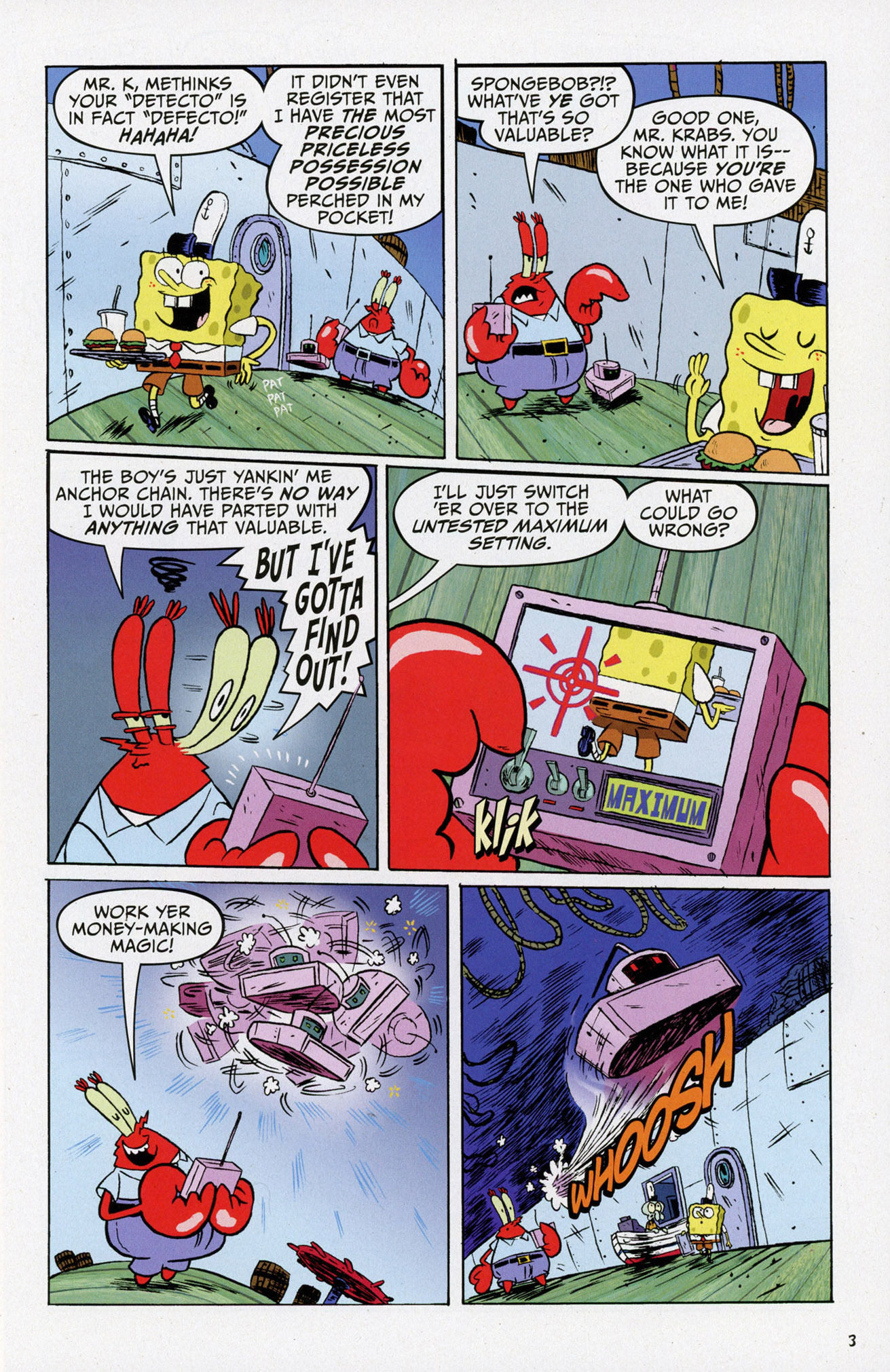 Read online SpongeBob Comics comic -  Issue #45 - 5