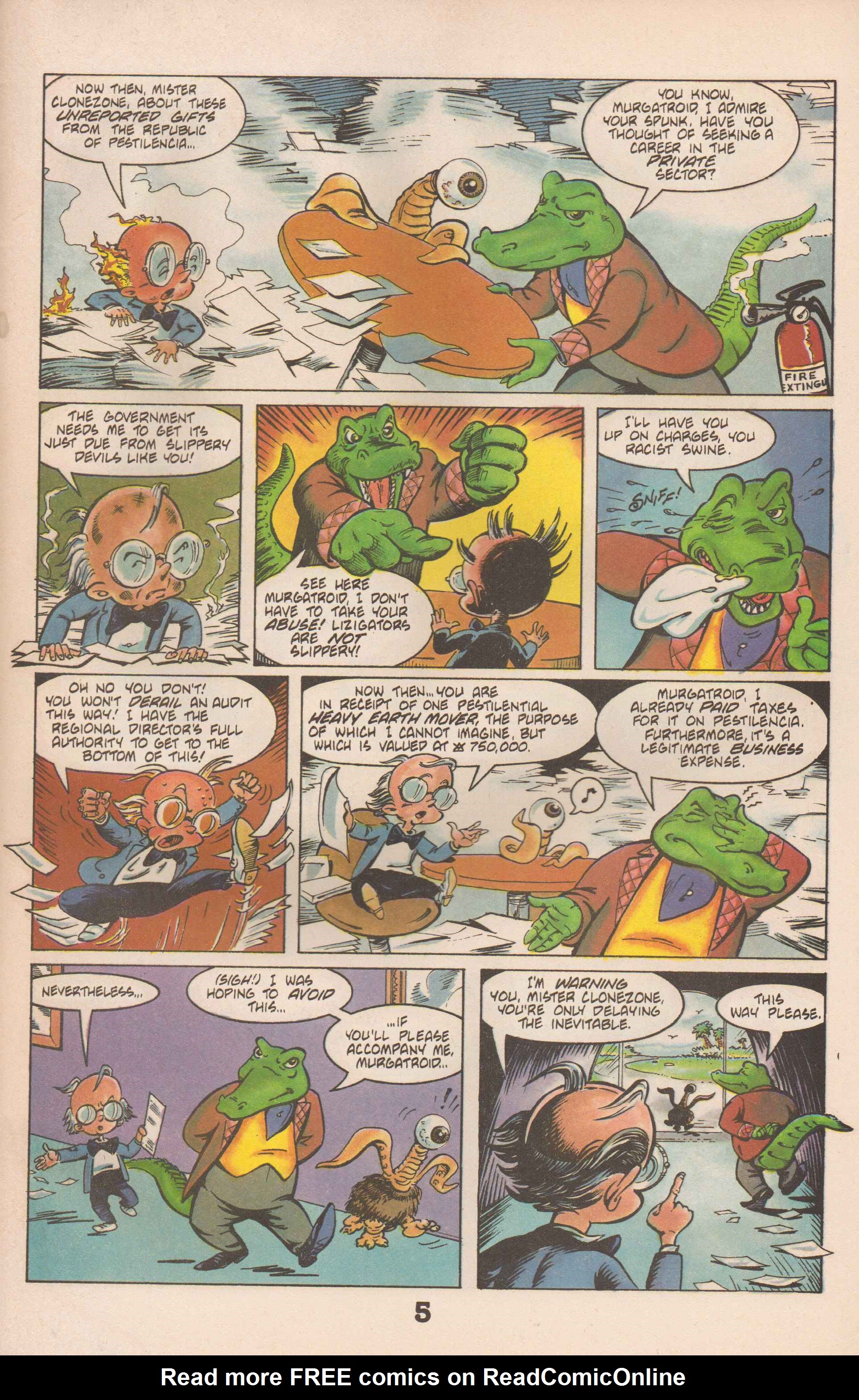 Read online The Badger comic -  Issue #31 - 31