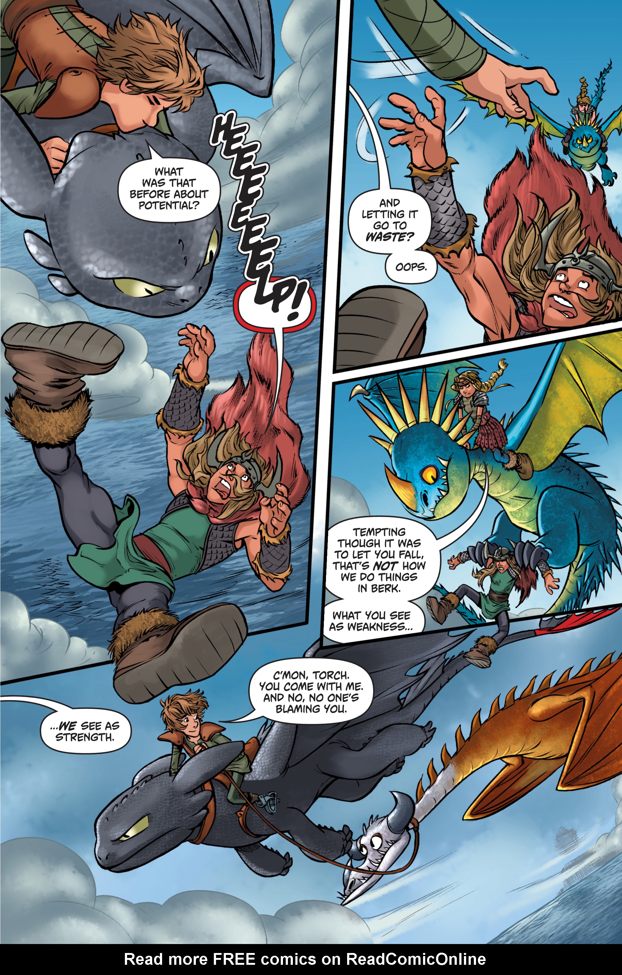 Read online DreamWorks Dragons: Riders of Berk comic -  Issue # _TPB - 105
