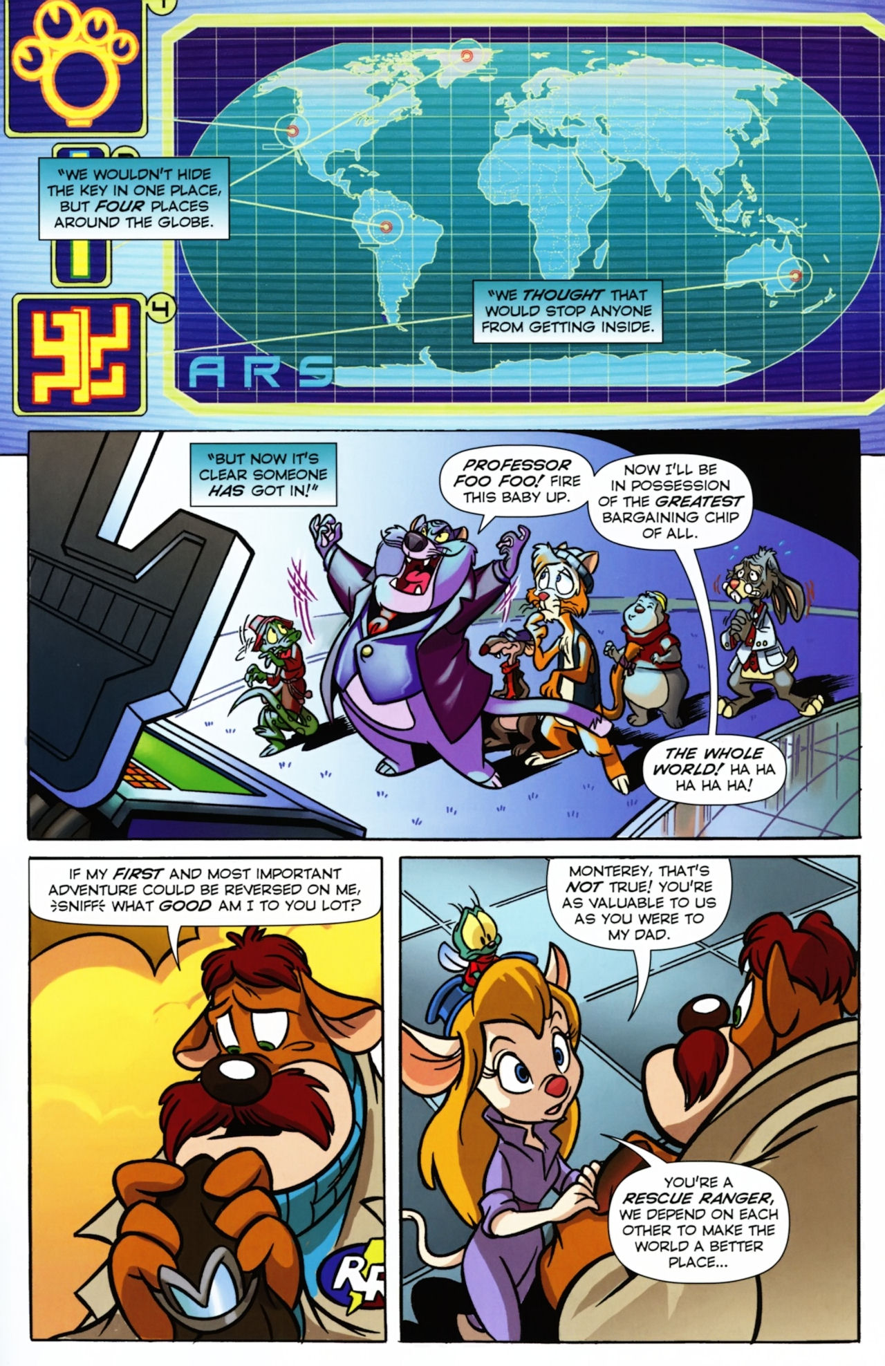 Read online Chip 'n' Dale Rescue Rangers/Darkwing Duck Free Comic Book Day Edition comic -  Issue # Full - 43