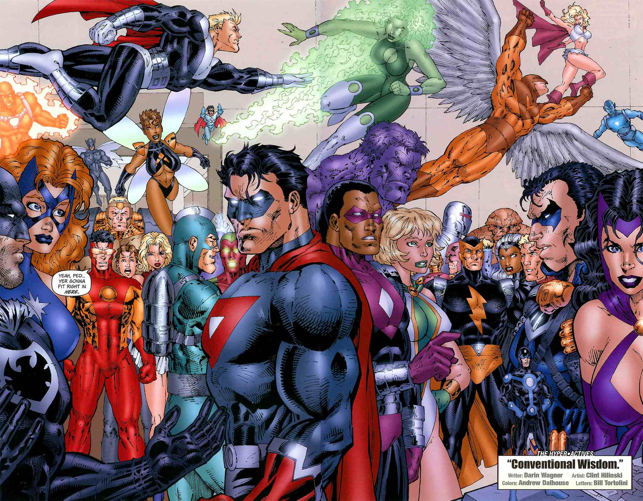 Read online Hyper-Actives comic -  Issue #3 - 4