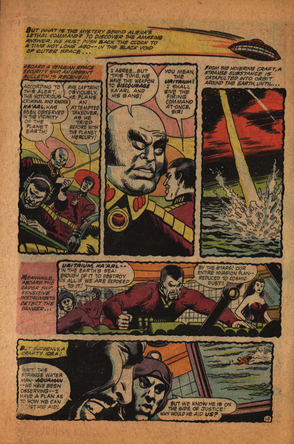 Read online Aquaman (1962) comic -  Issue #39 - 21