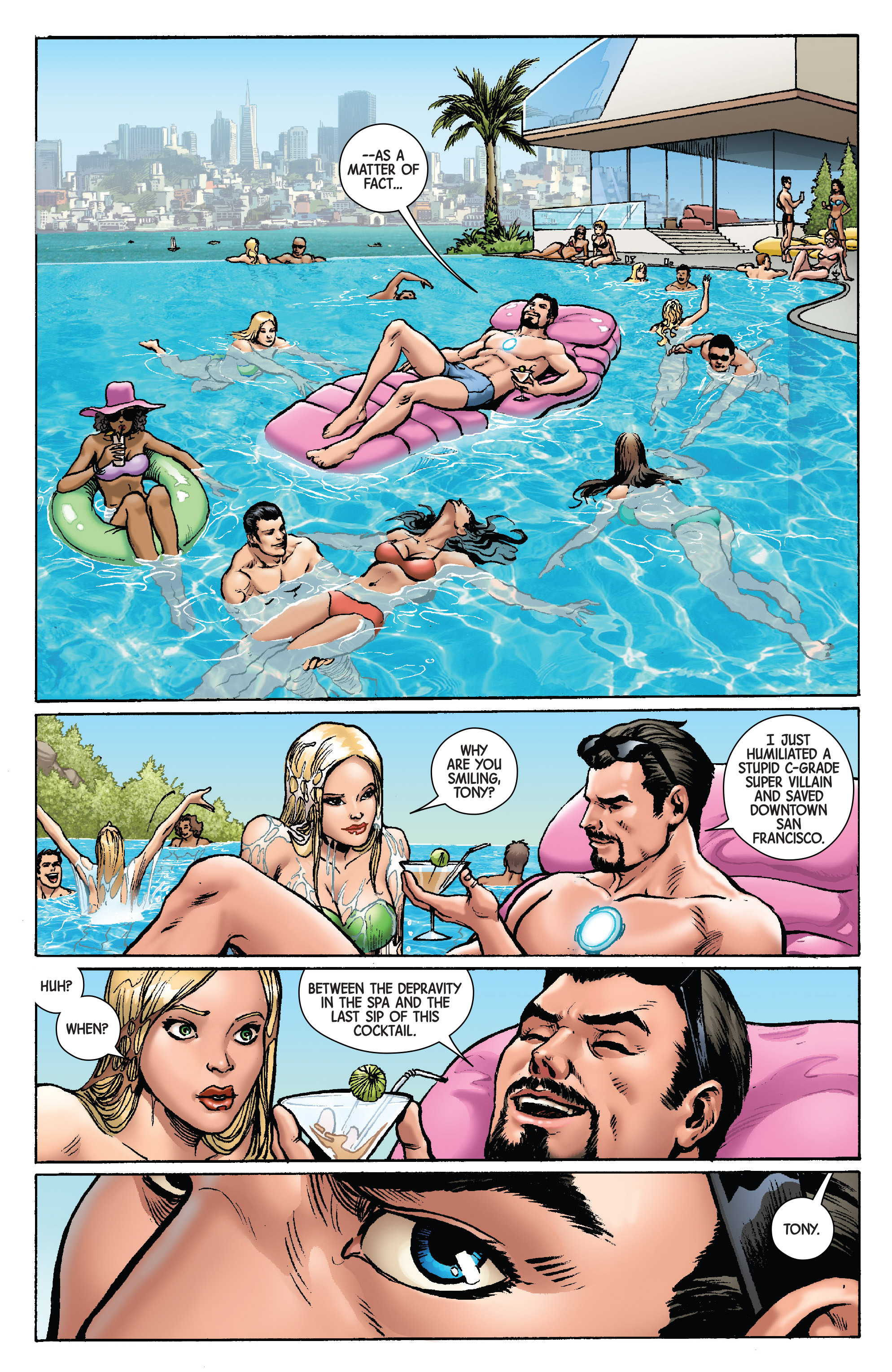 Read online Superior Iron Man comic -  Issue #1 - 19
