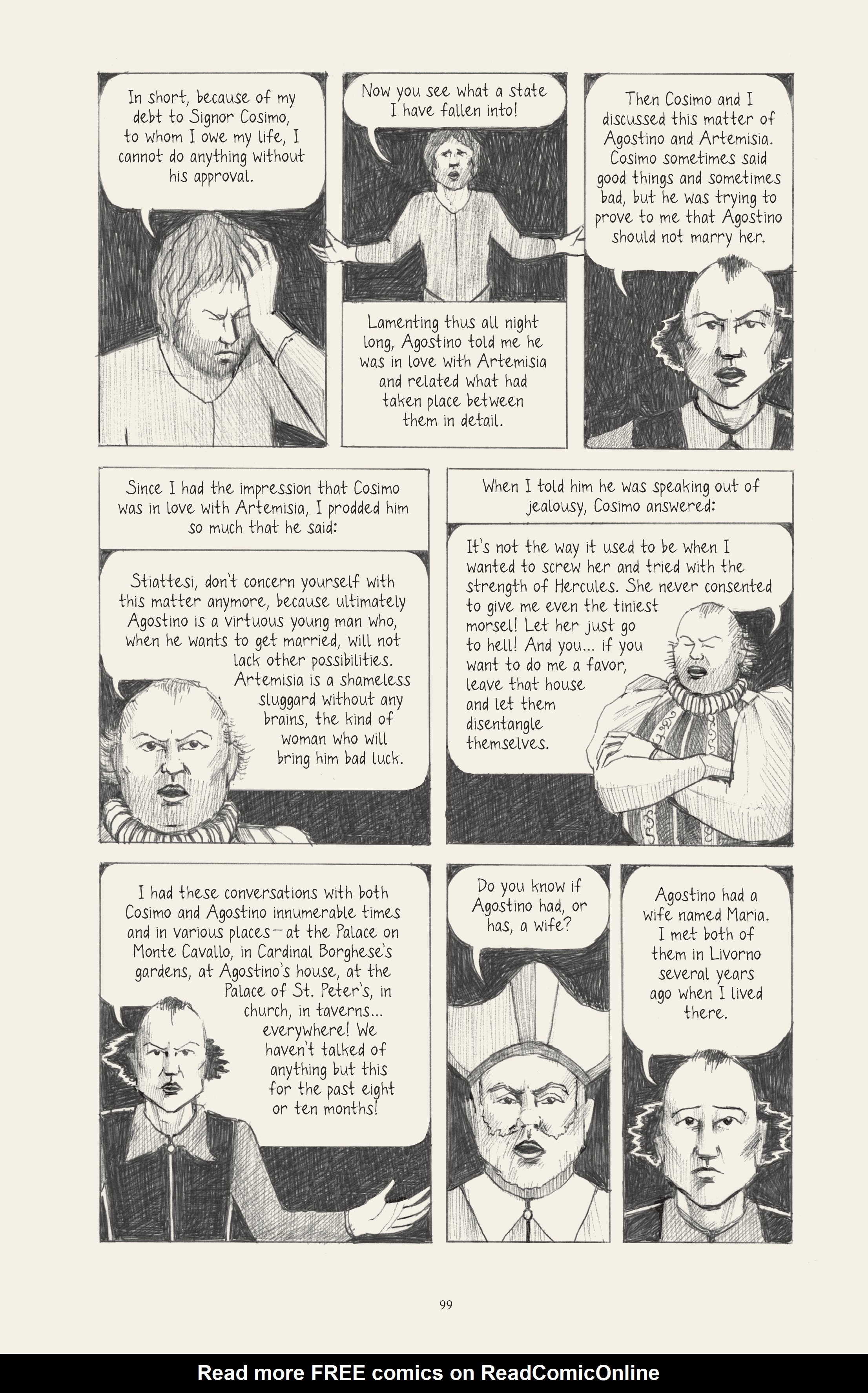 Read online I Know What I Am: The Life and Times of Artemisia Gentileschi comic -  Issue # TPB (Part 2) - 7