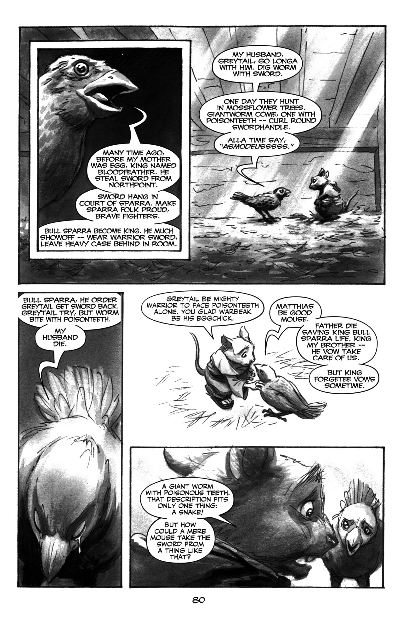 Read online Redwall: The Graphic Novel comic -  Issue # TPB - 85