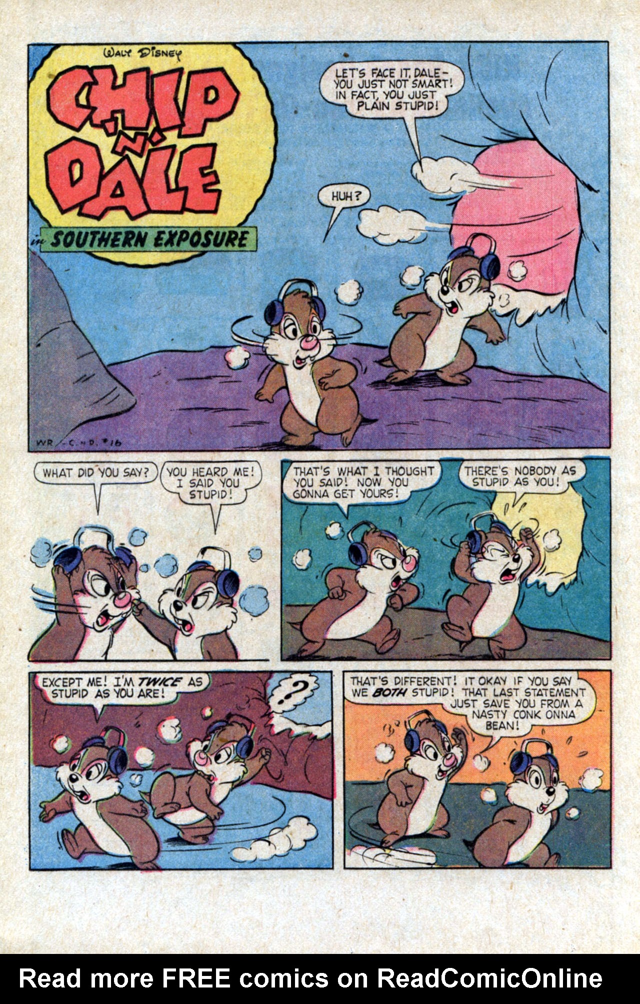 Read online Walt Disney Chip 'n' Dale comic -  Issue #20 - 20