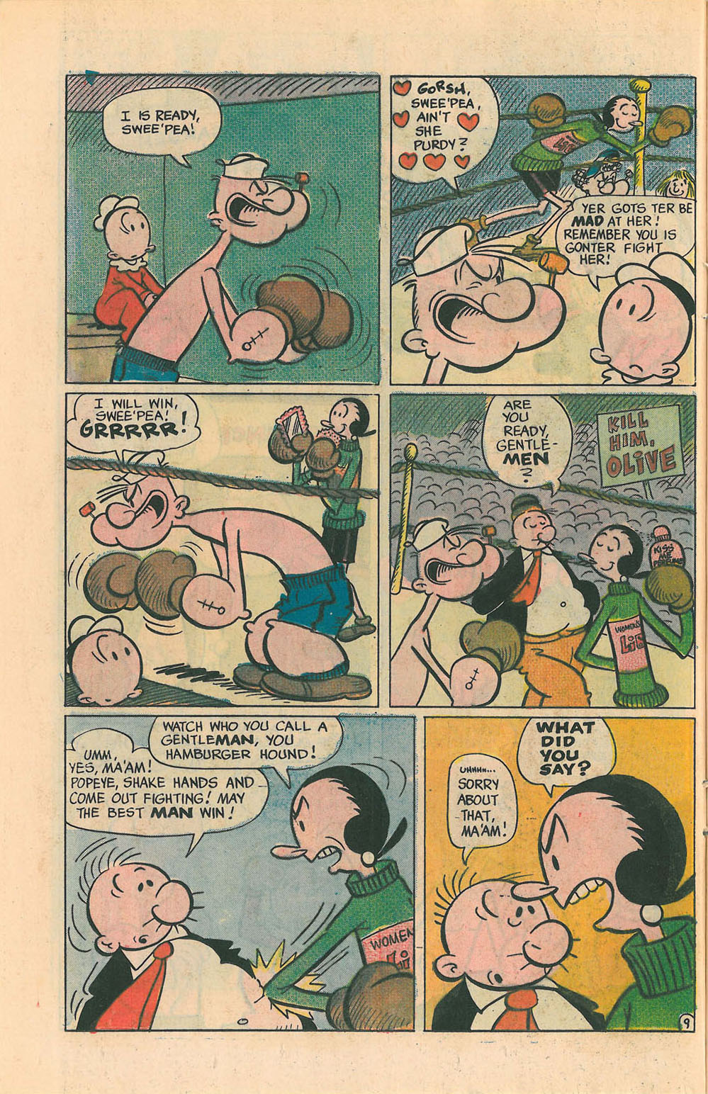 Read online Popeye (1948) comic -  Issue #120 - 12