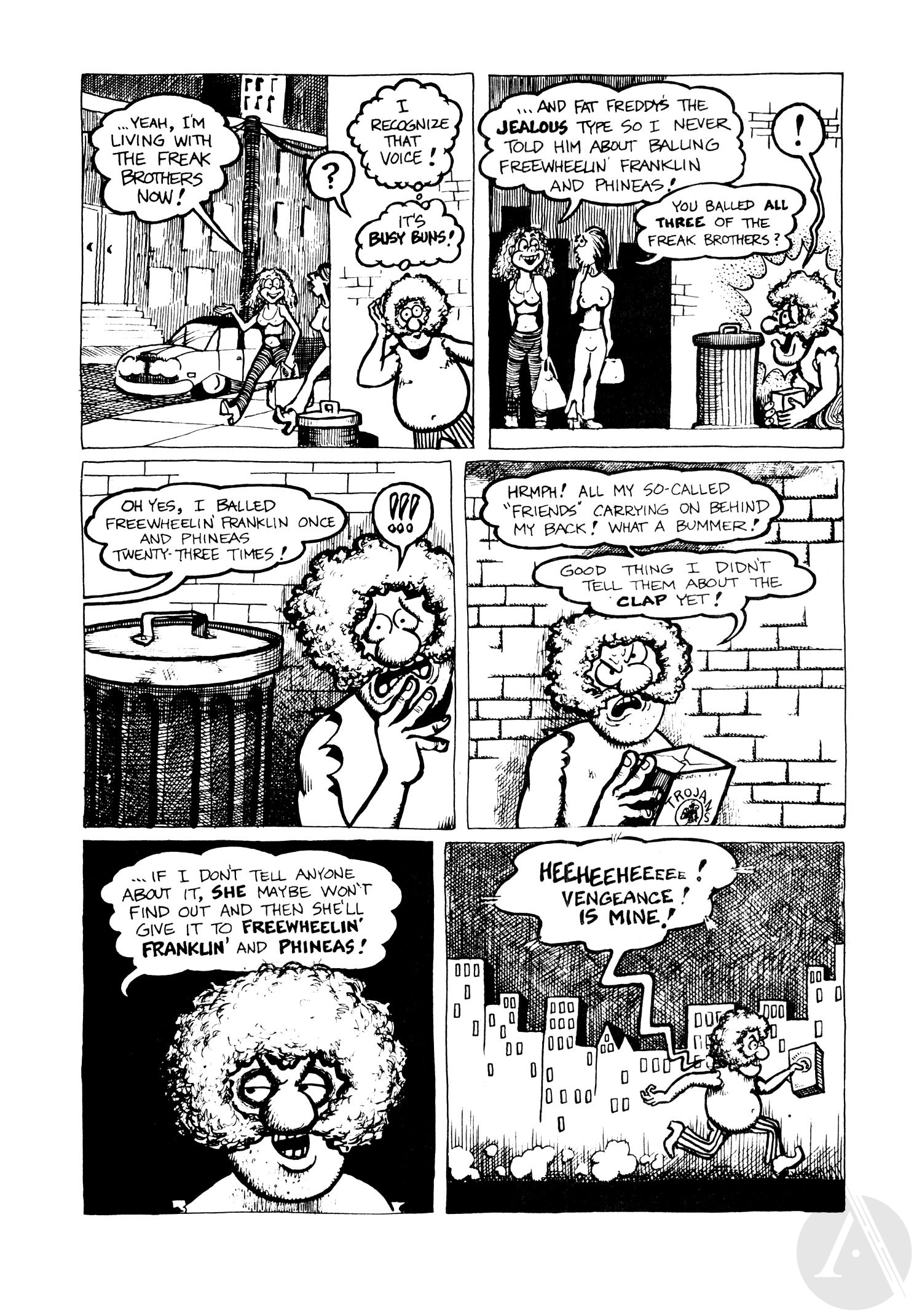 Read online The Fabulous Furry Freak Brothers comic -  Issue #0 - 13