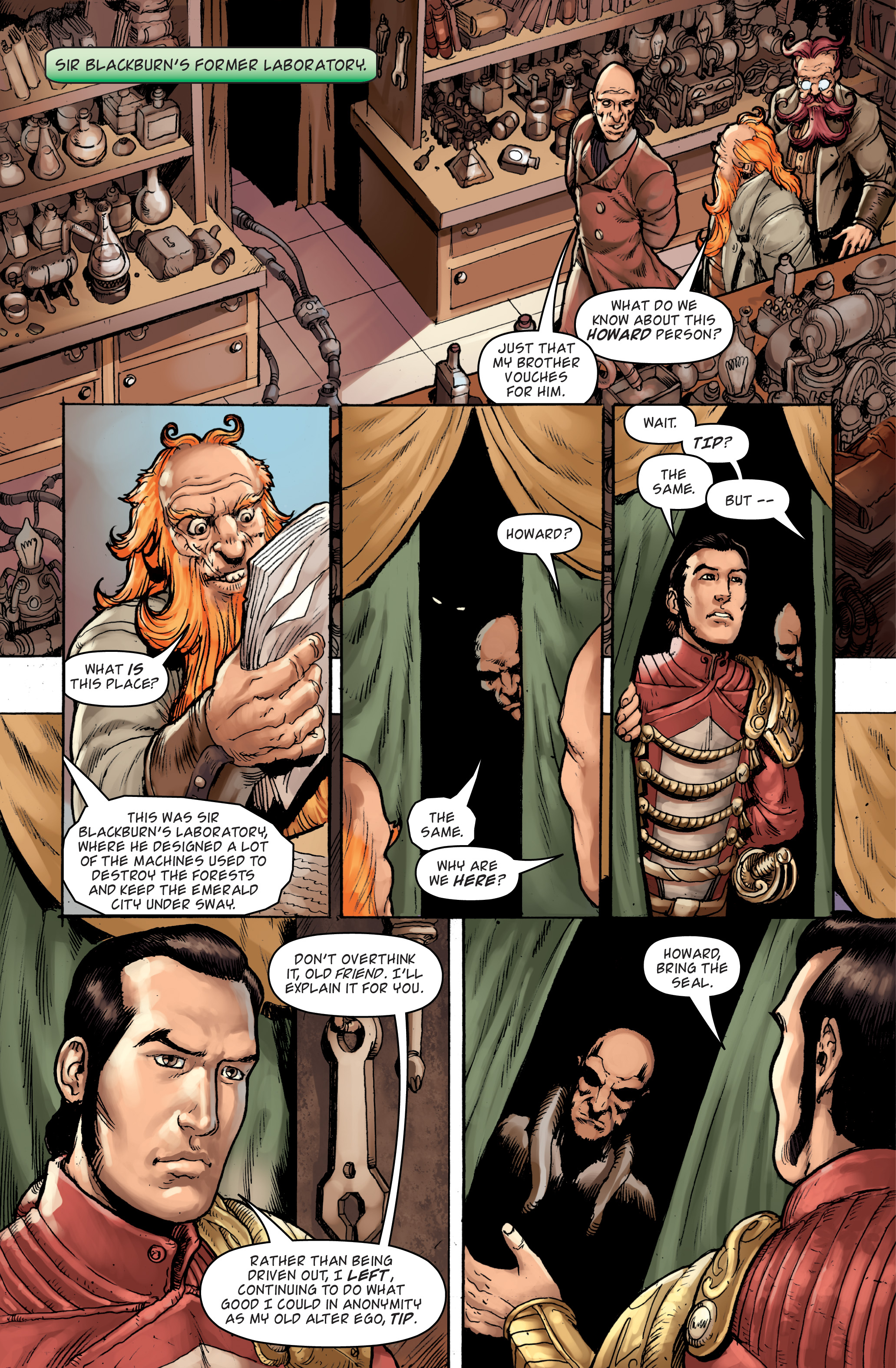 Read online The Steam Engines of Oz: The Geared Leviathan comic -  Issue #2 - 29