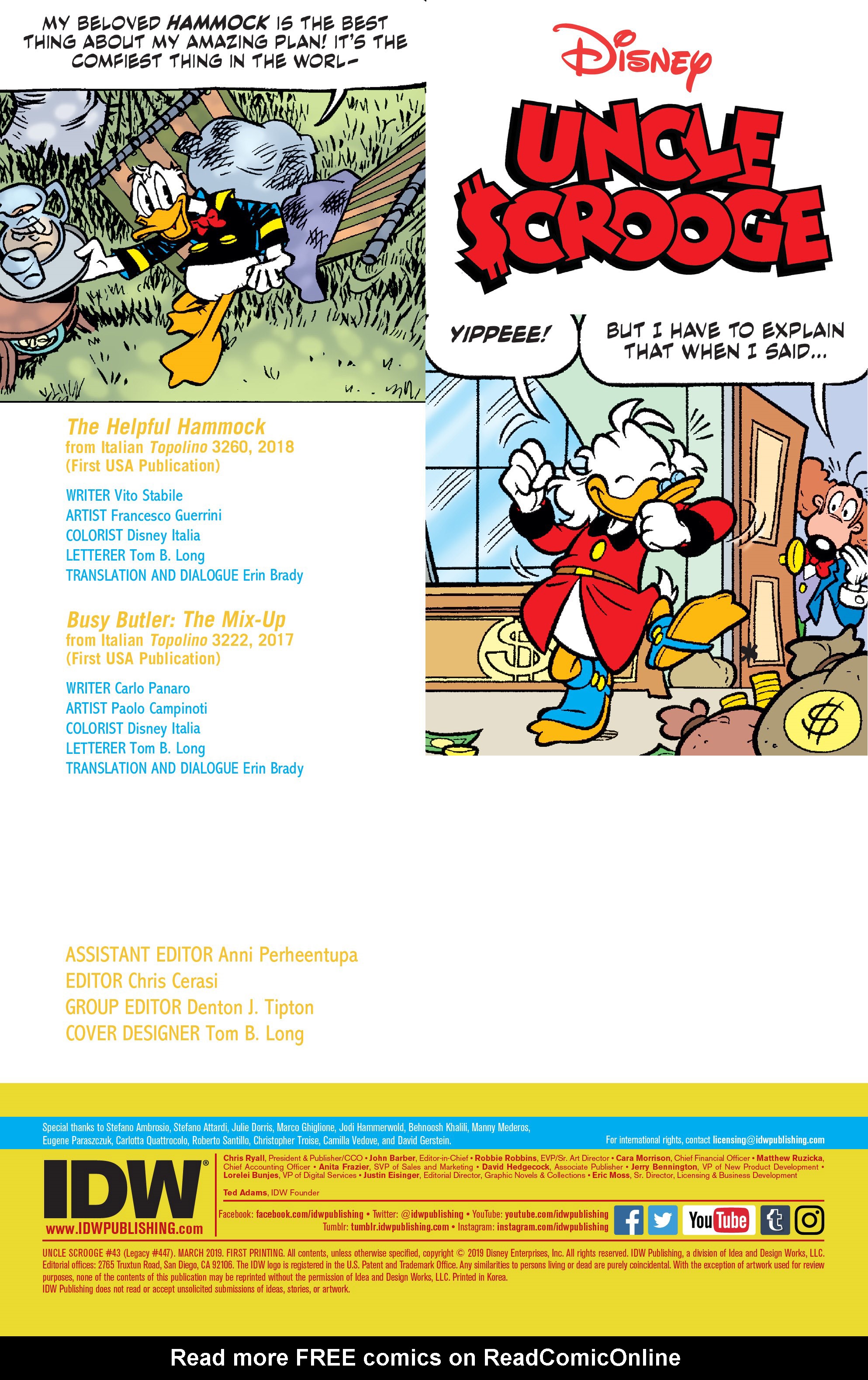 Read online Uncle Scrooge (2015) comic -  Issue #43 - 2