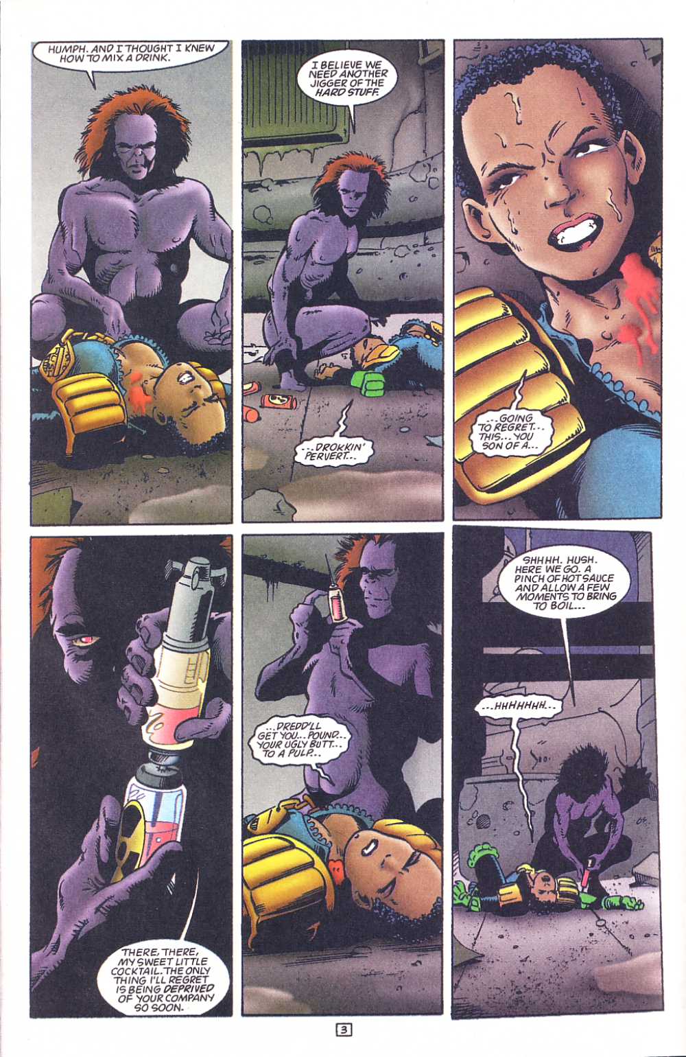 Read online Judge Dredd: Legends of the Law comic -  Issue #12 - 4