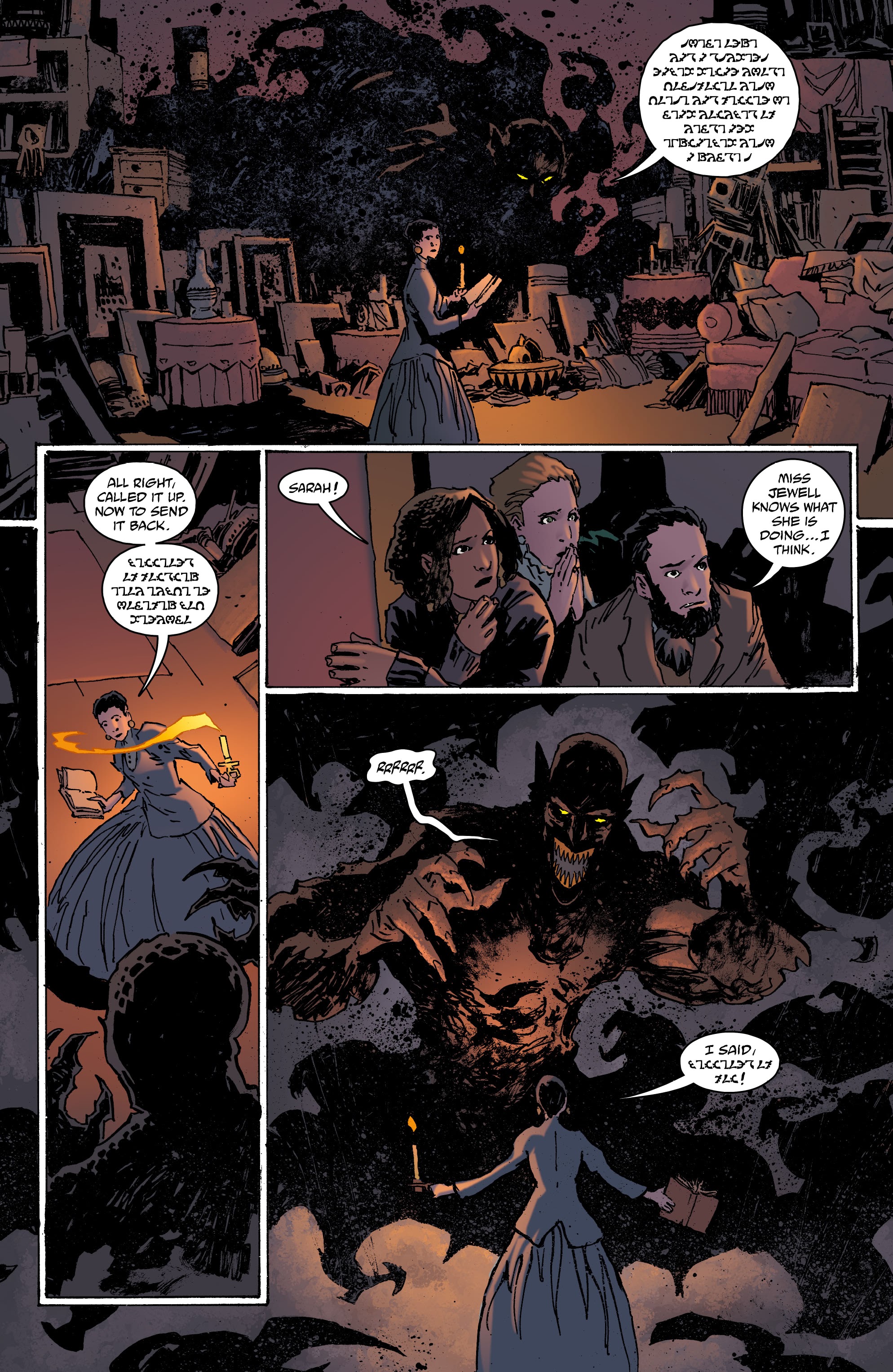 Read online Hellboy: The Silver Lantern Club comic -  Issue #3 - 18