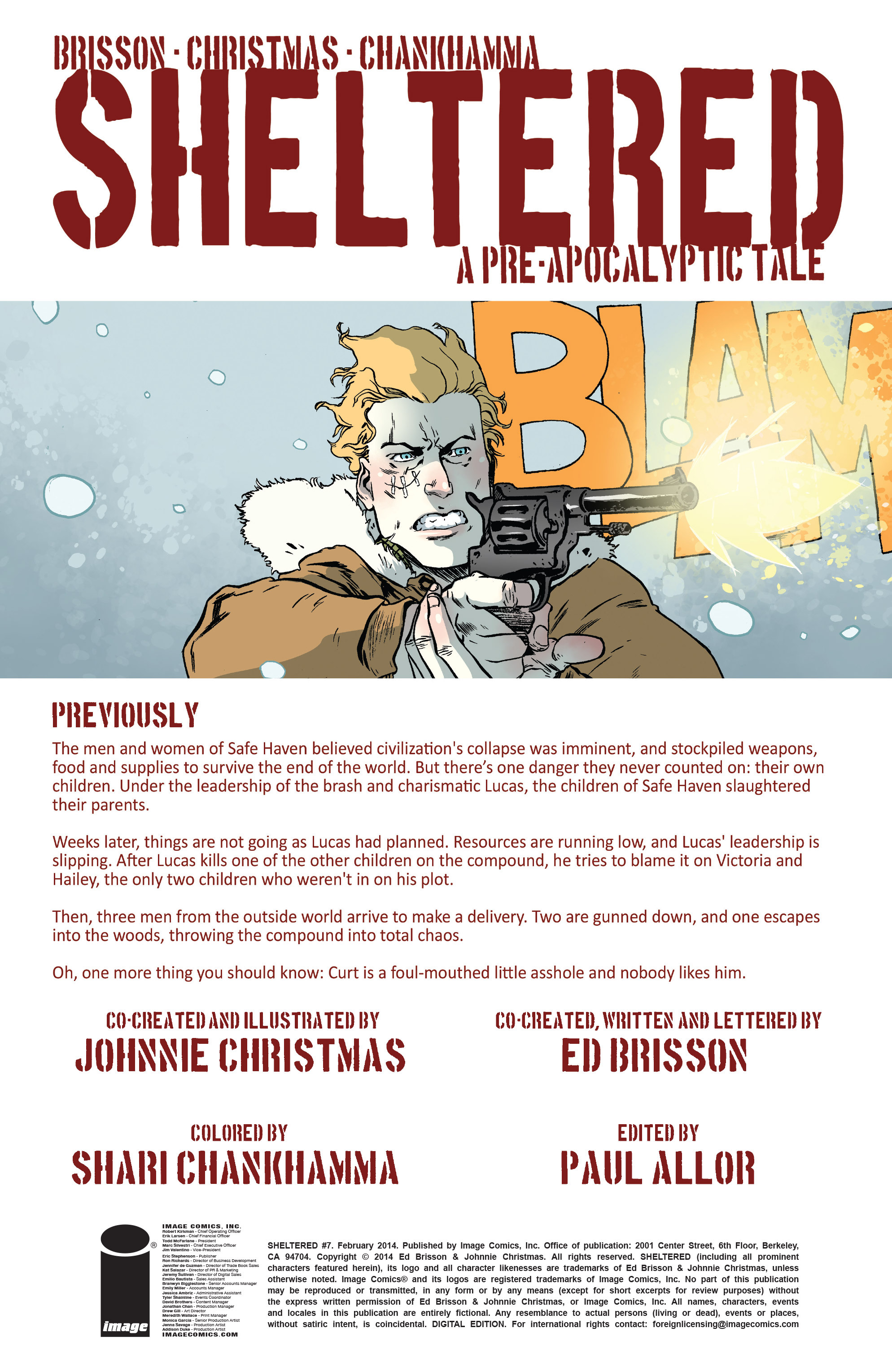 Read online Sheltered comic -  Issue #7 - 2