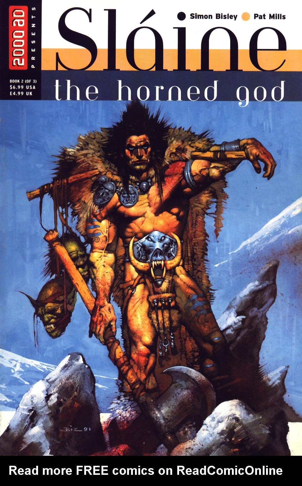 Read online Slaine: The Horned God (1998) comic -  Issue #2 - 1