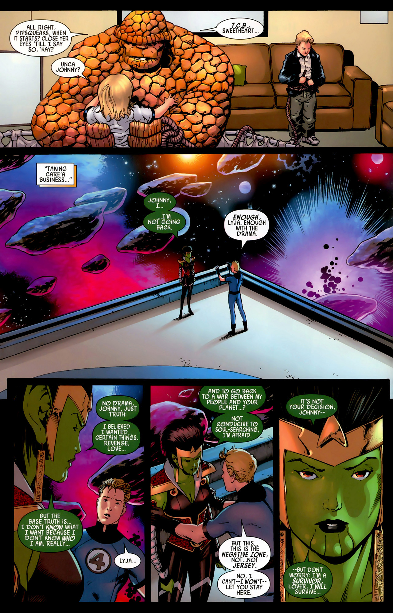 Read online Secret Invasion: Fantastic Four comic -  Issue #3 - 21