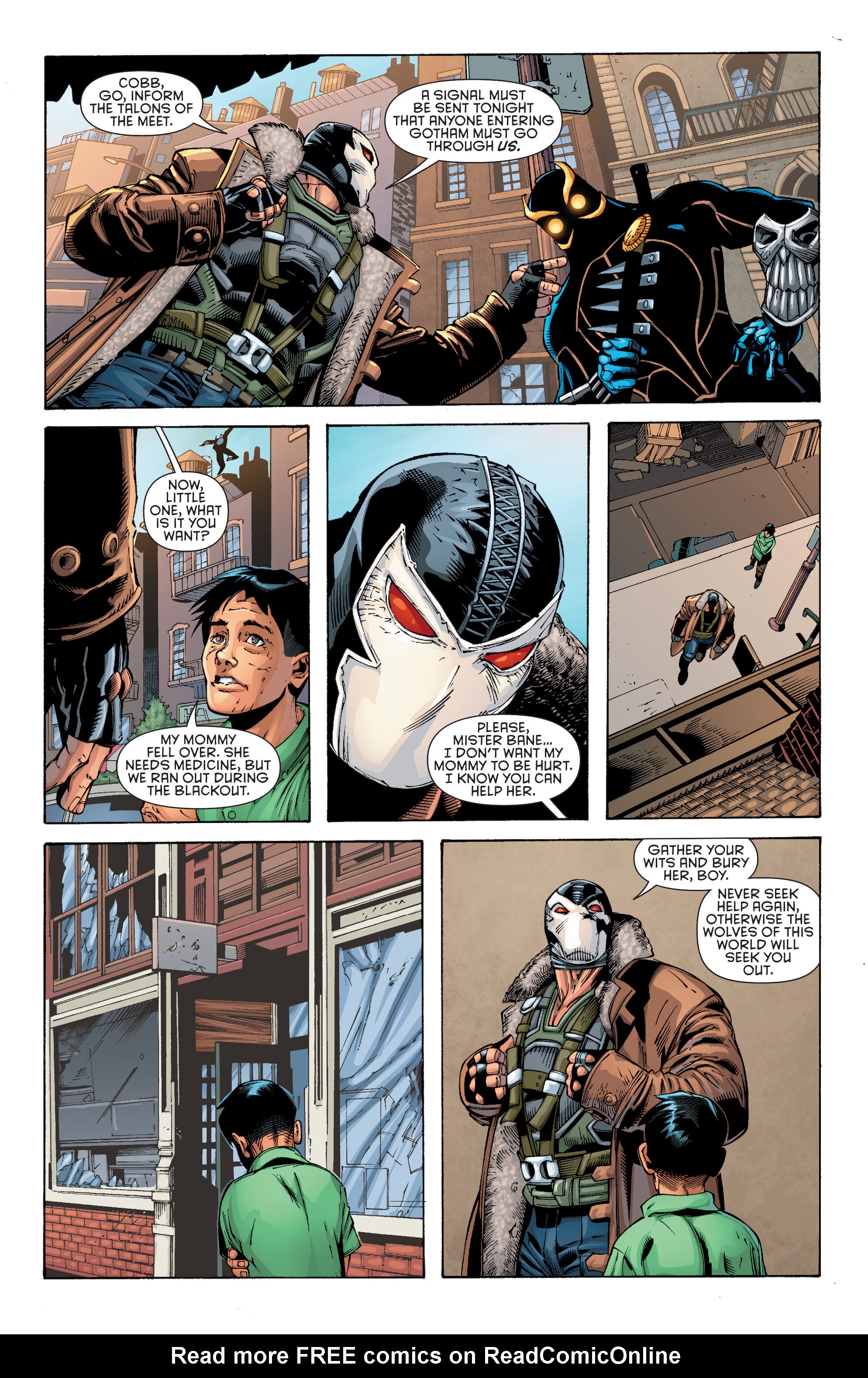 Read online Forever Evil Aftermath: Batman vs. Bane comic -  Issue # Full - 10