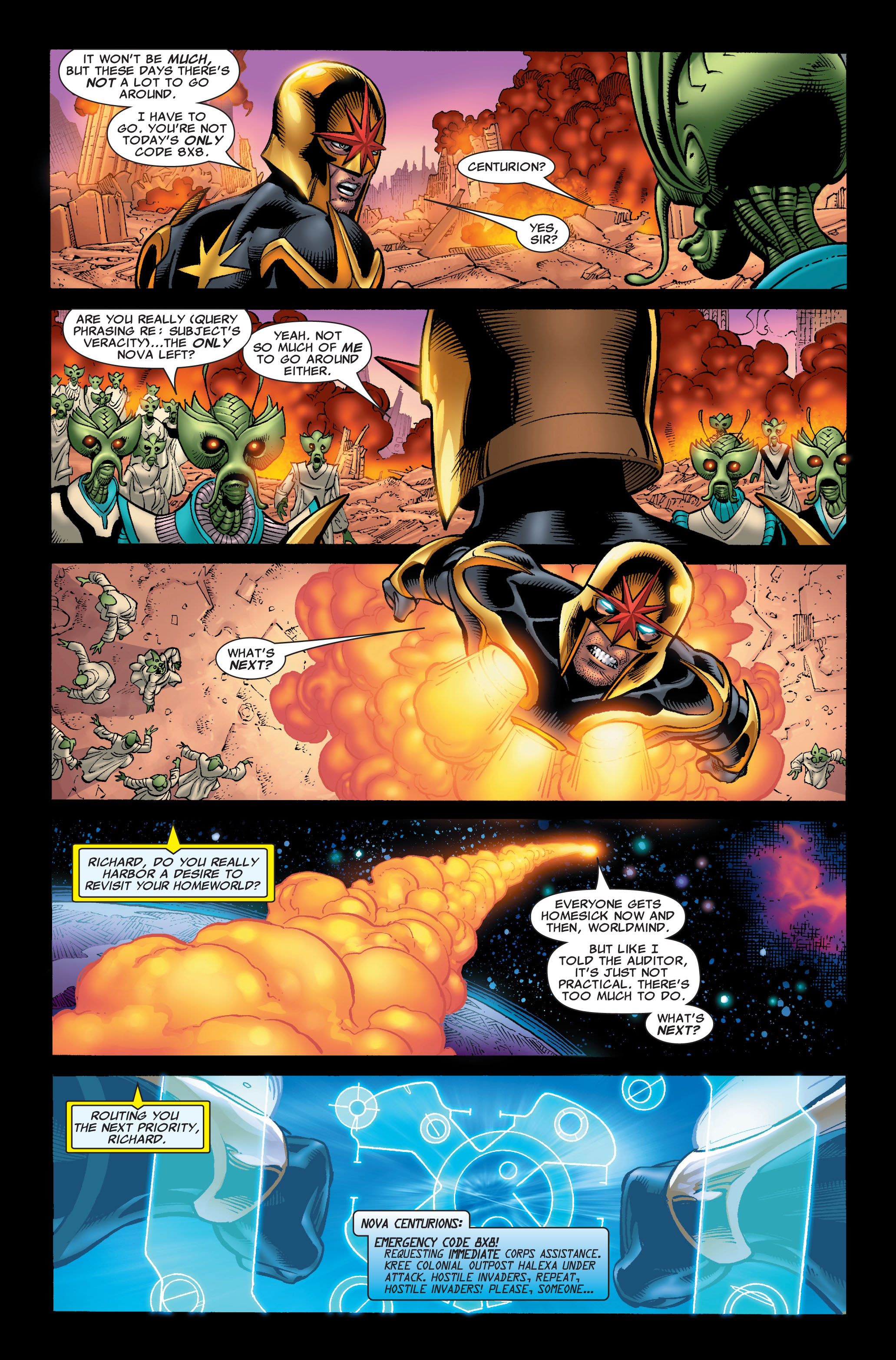 Read online Nova (2007) comic -  Issue #1 - 10