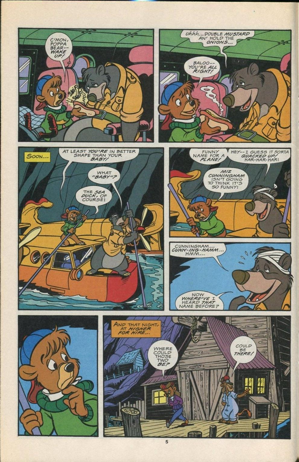 Read online Disney's Tale Spin comic -  Issue #5 - 6