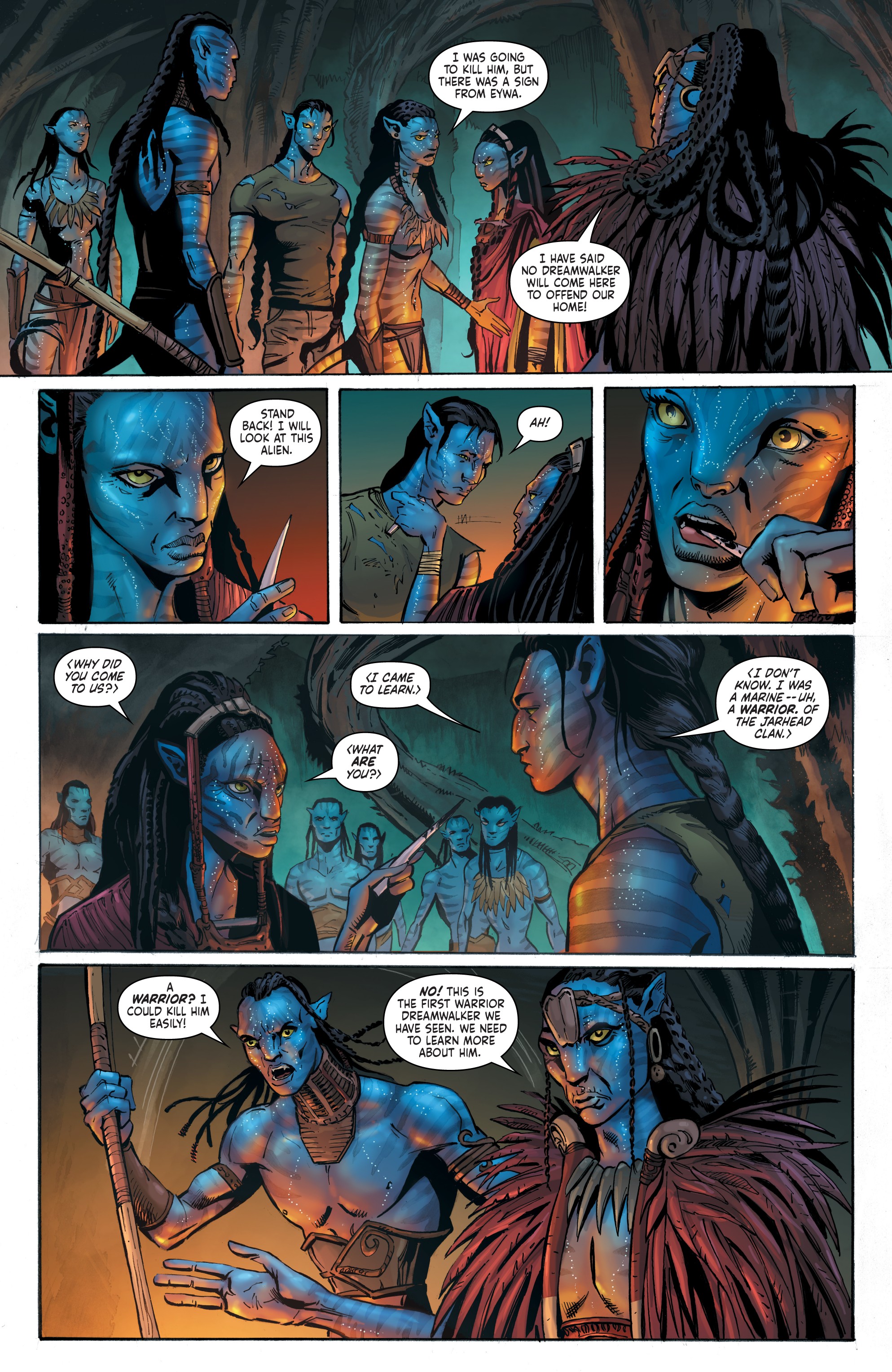 Read online Avatar: Tsu'tey's Path comic -  Issue #1 - 19