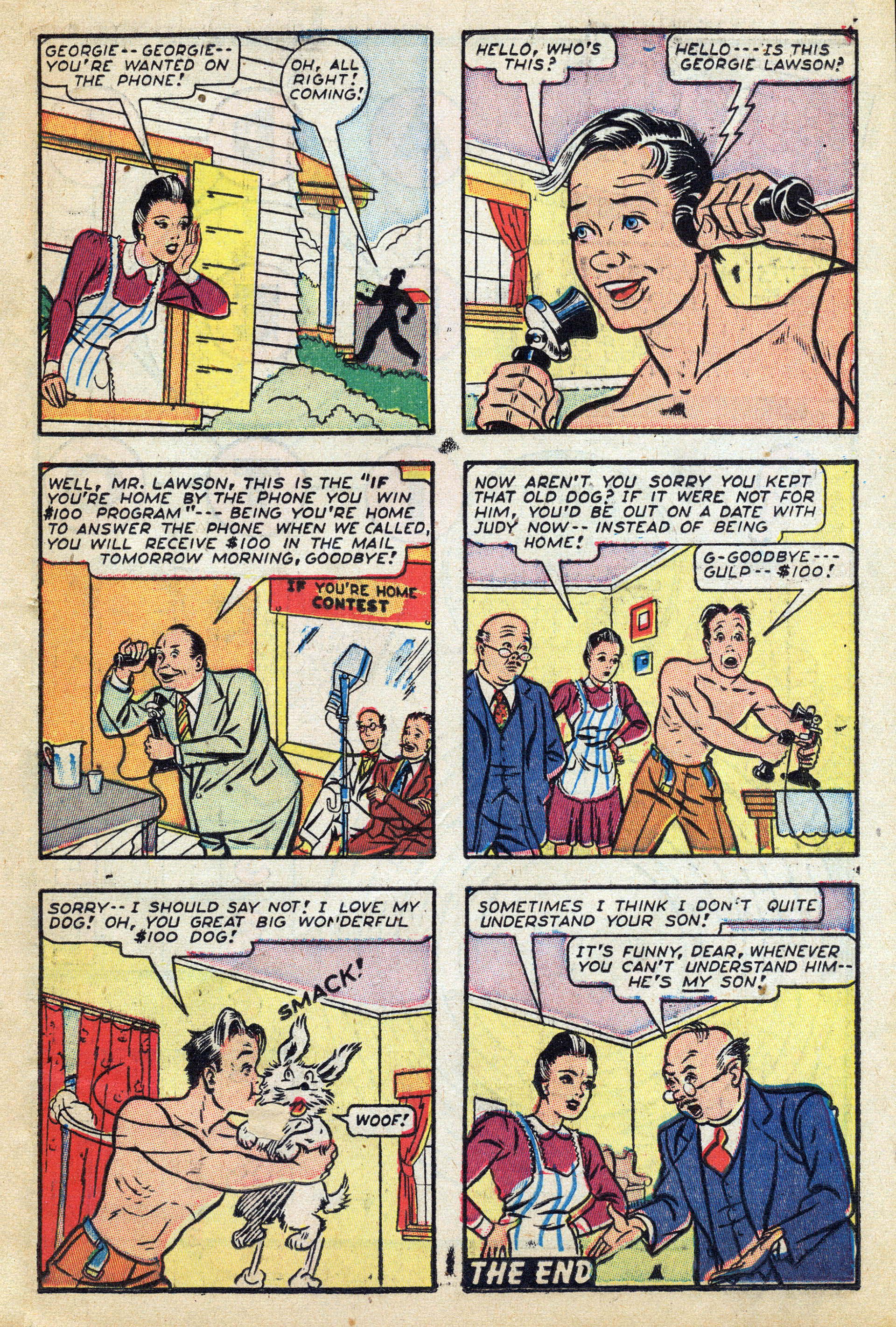 Read online Georgie Comics (1945) comic -  Issue #1 - 11