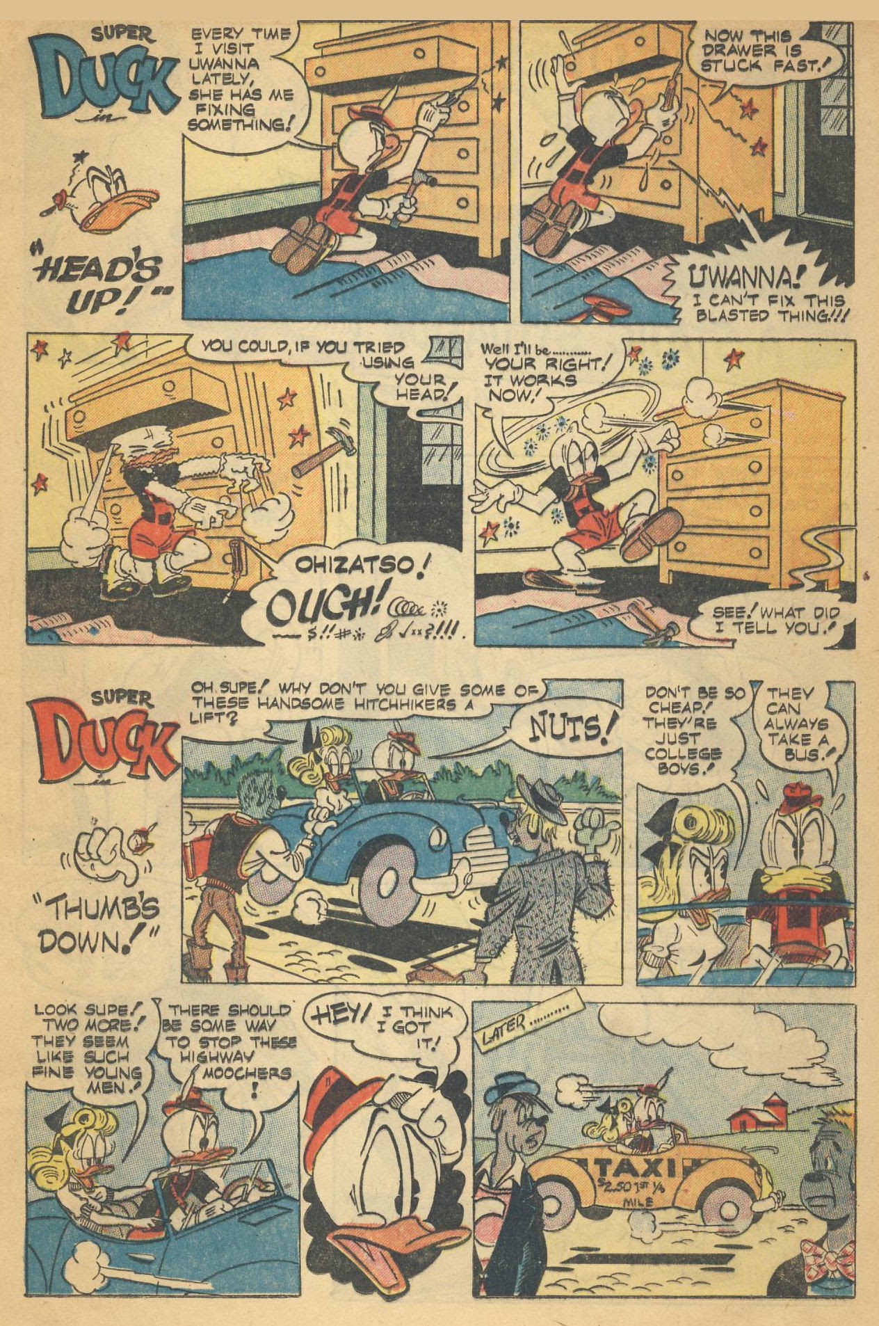 Read online Super Duck Comics comic -  Issue #54 - 17