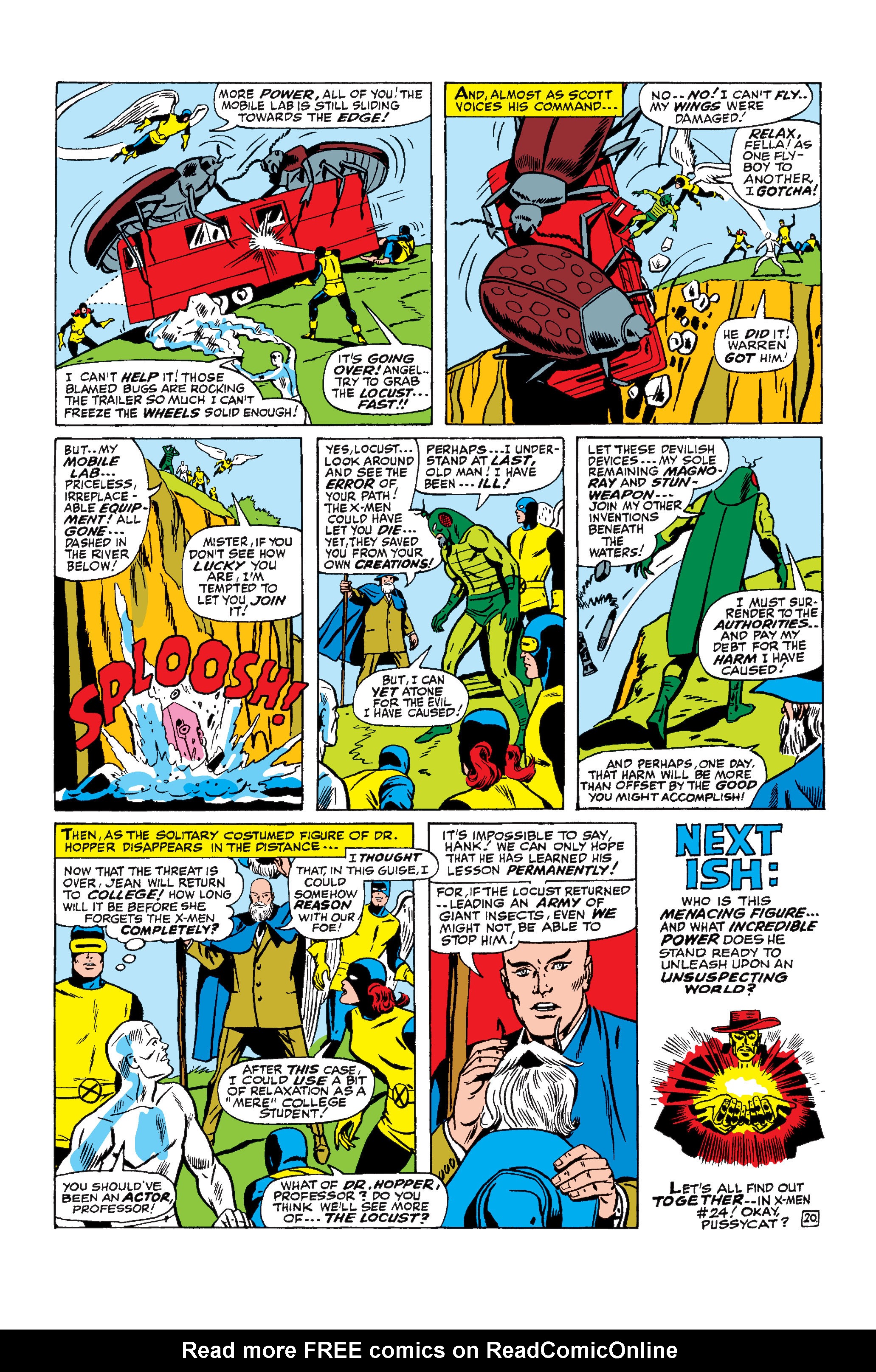 Read online Uncanny X-Men (1963) comic -  Issue #24 - 21