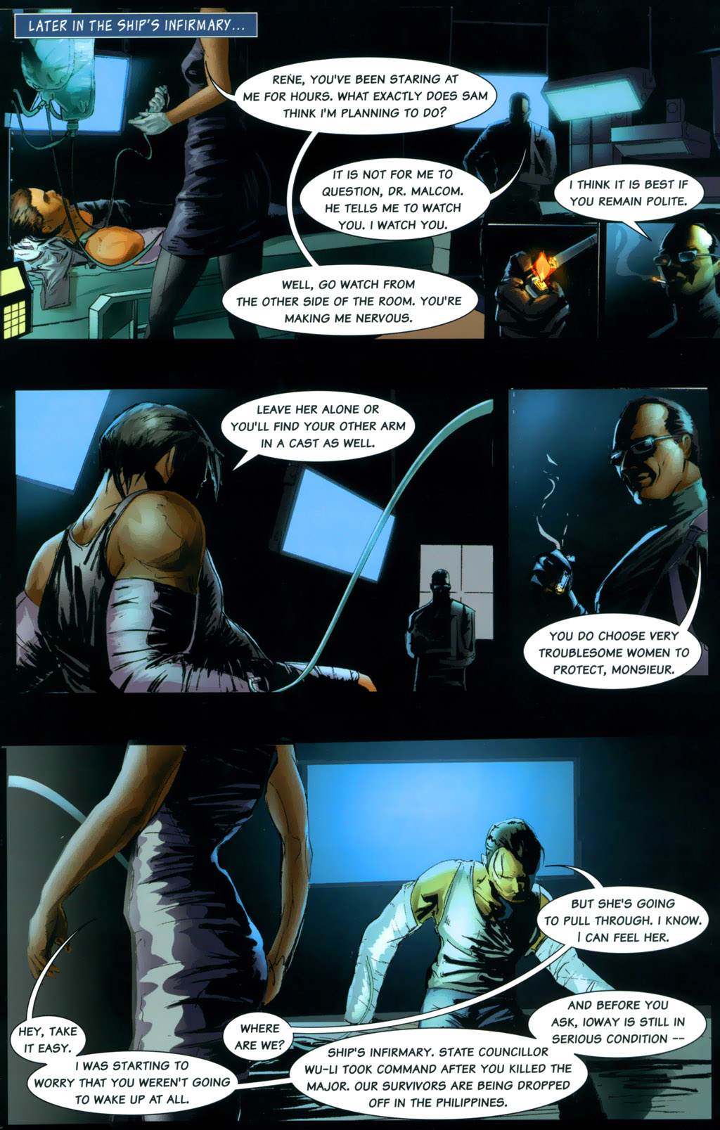 Read online Patient Zero comic -  Issue #4 - 23