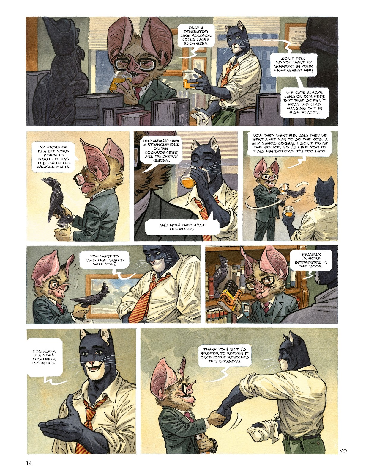 Blacksad: They All Fall Down · Part One issue TPB - Page 16